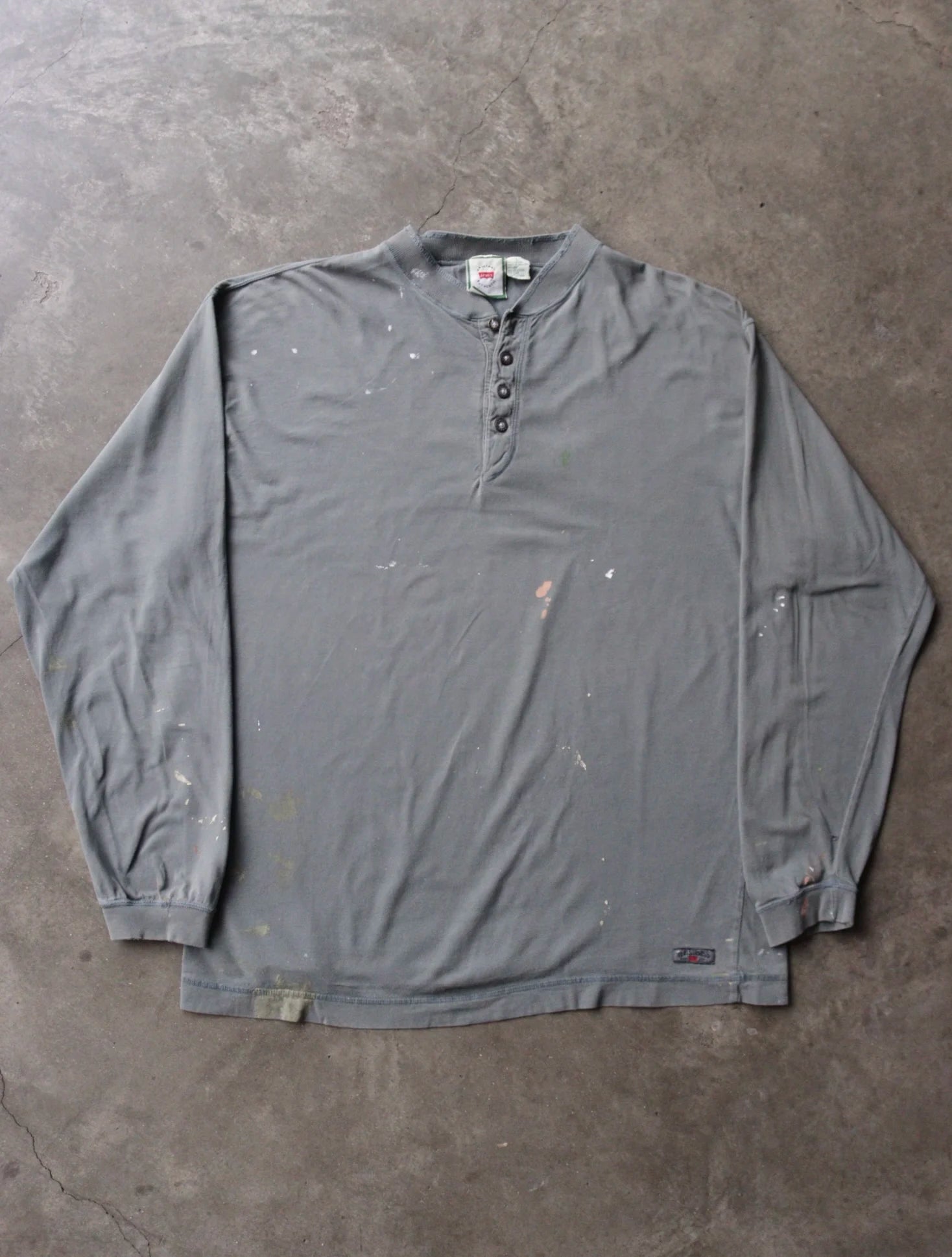 2000S FADED PAINTED L/S BLANK TEE