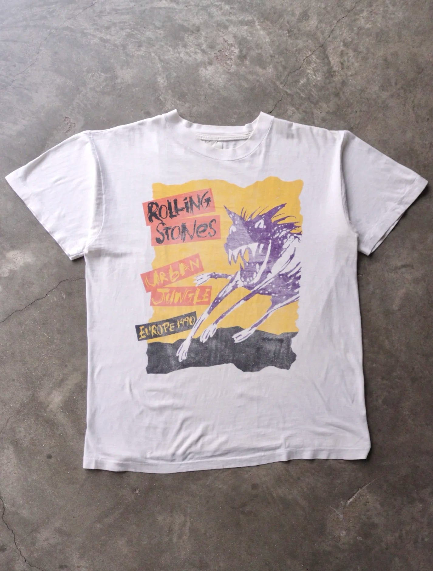 1990S ROLLING STONES EUROPE TOUR TEE