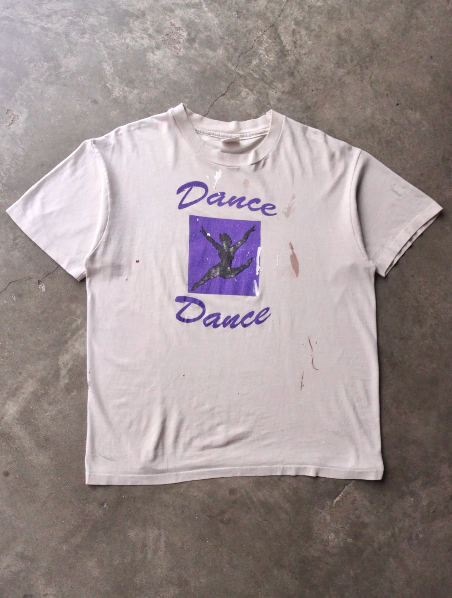 1980S PAINTED DANCE DANCE TEE