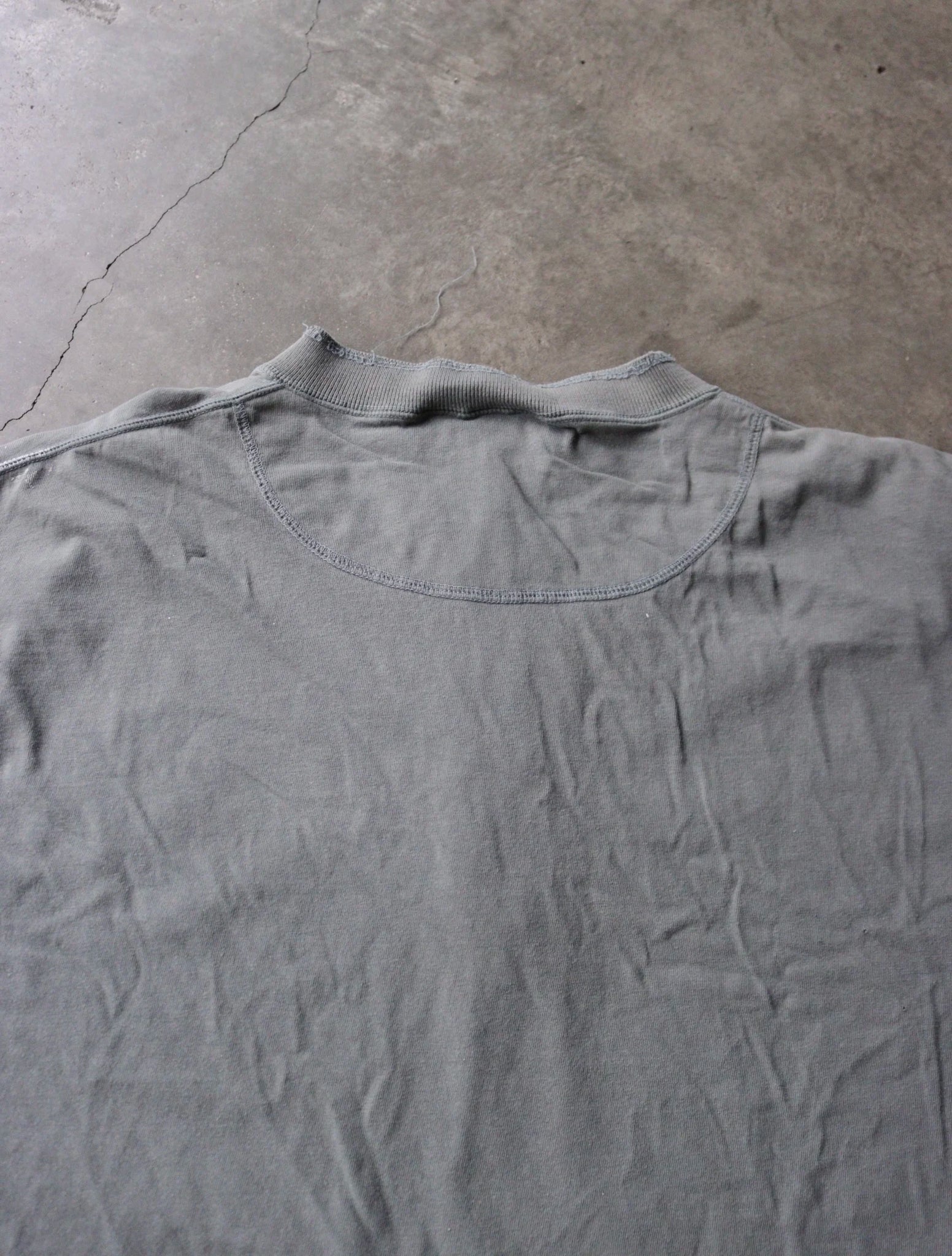2000S FADED PAINTED L/S BLANK TEE