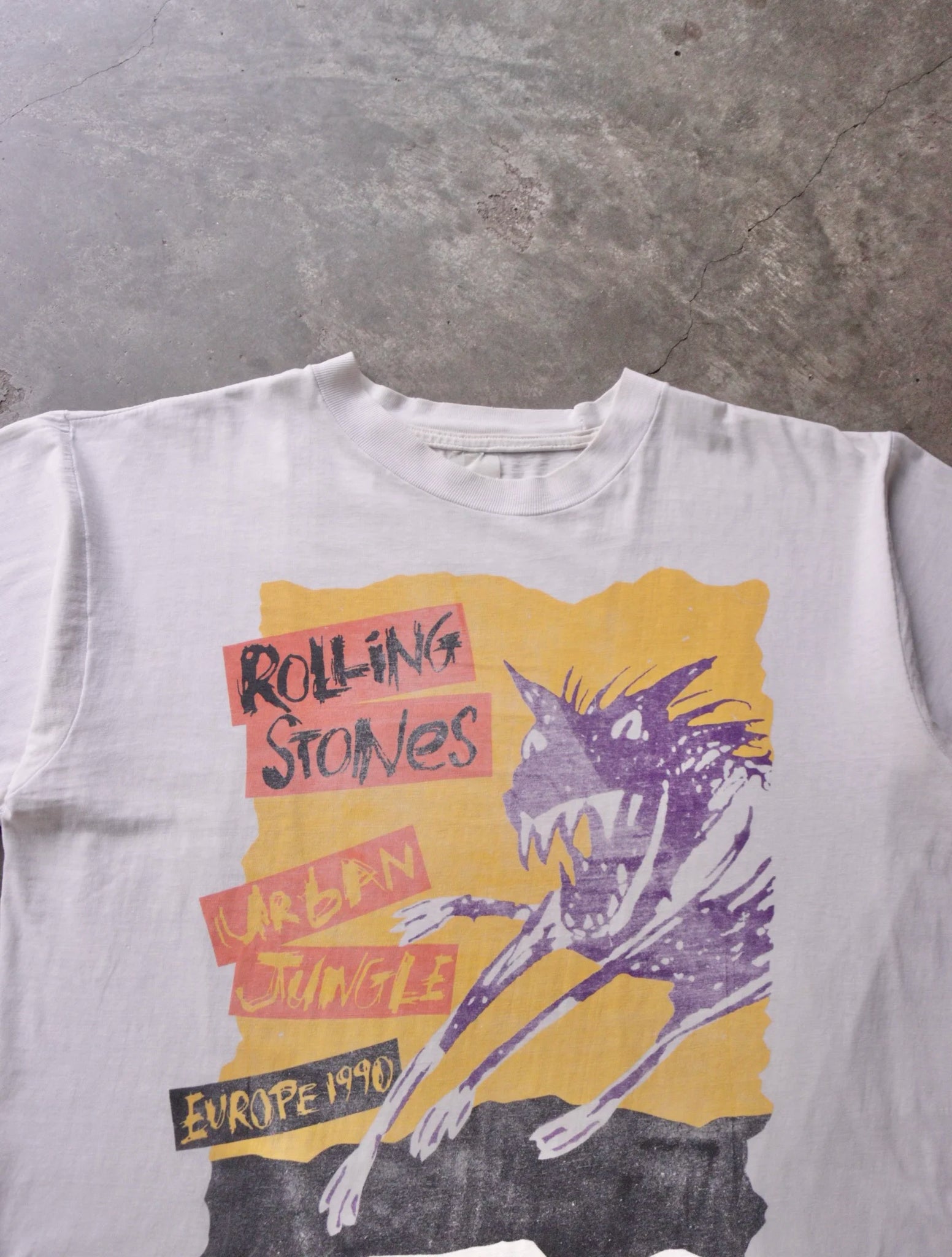 1990S ROLLING STONES EUROPE TOUR TEE