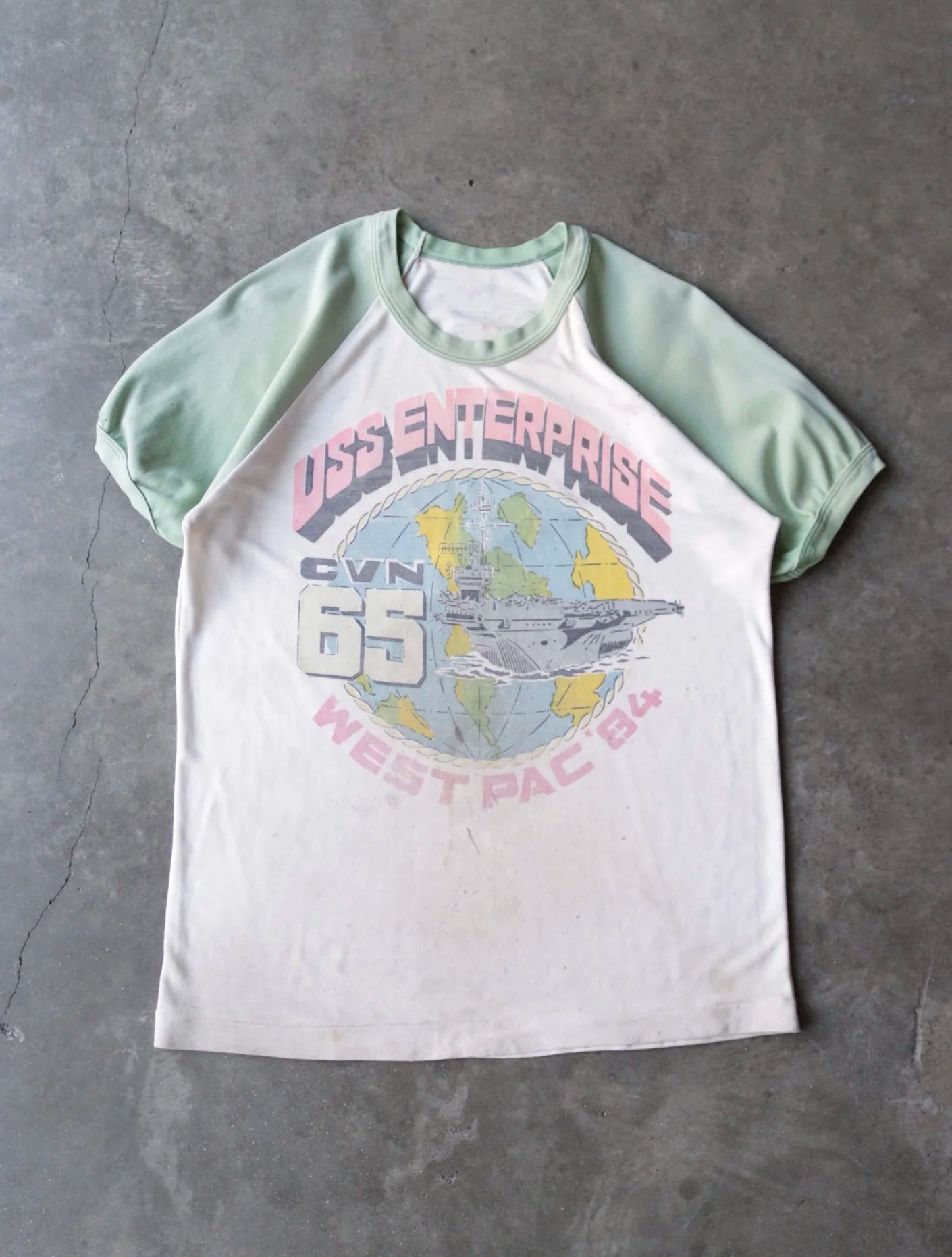 1960S AIRCRAFT CARRIER TEE