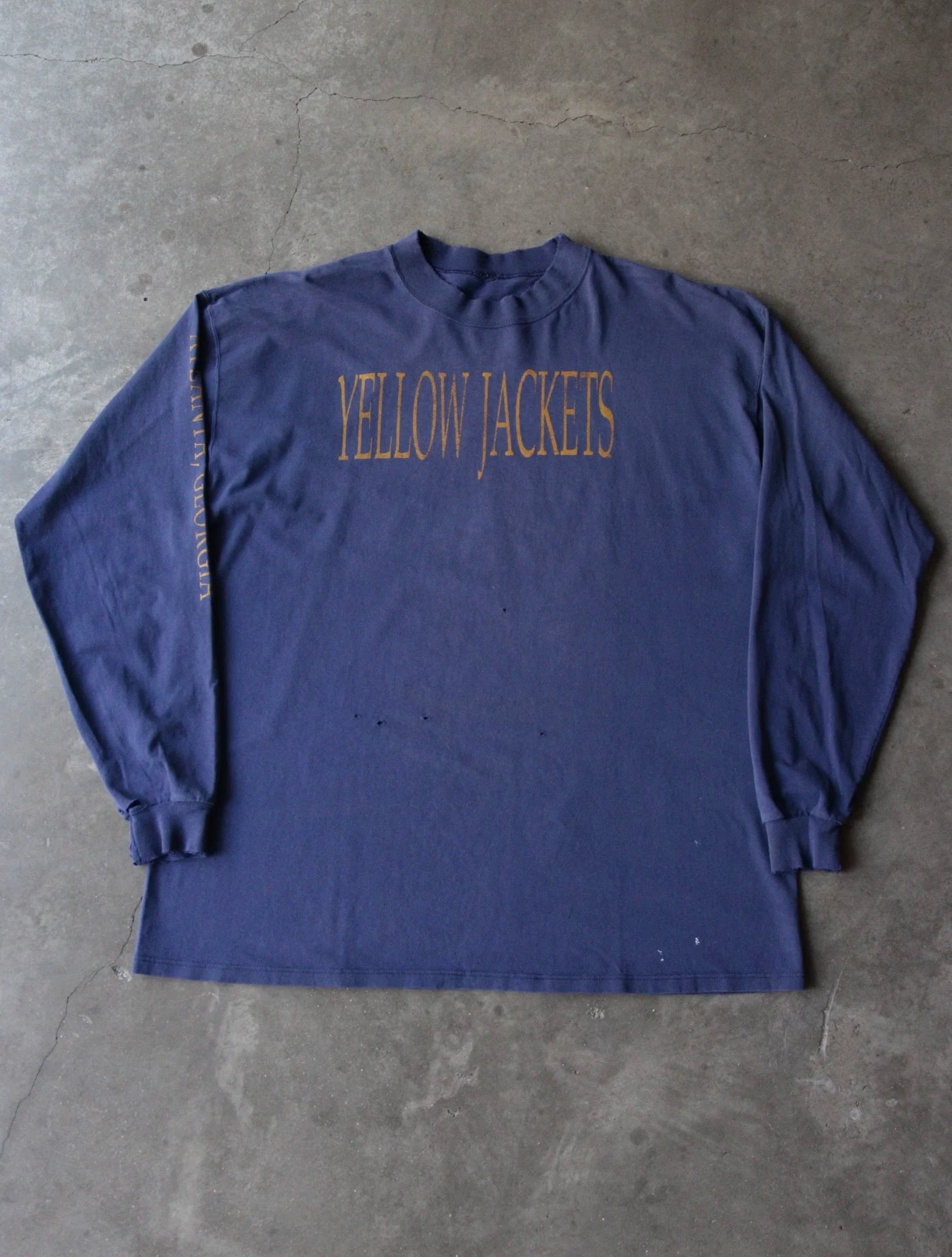 1990S YELLOW JACKETS L/S TEE