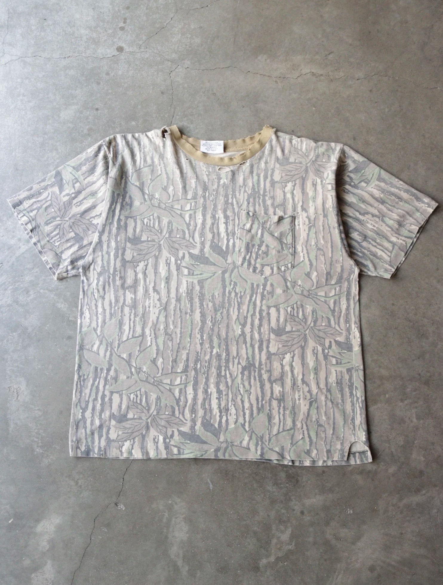 1990S FADED CAMO TEE