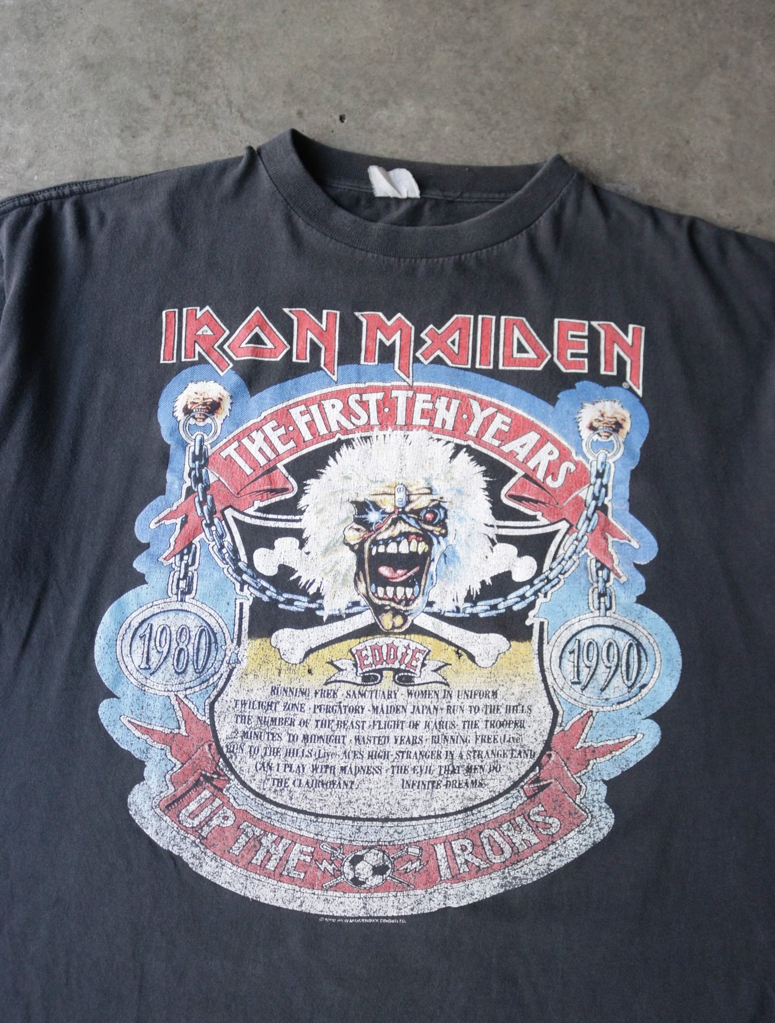 1980S IRON MAIDEN TEE
