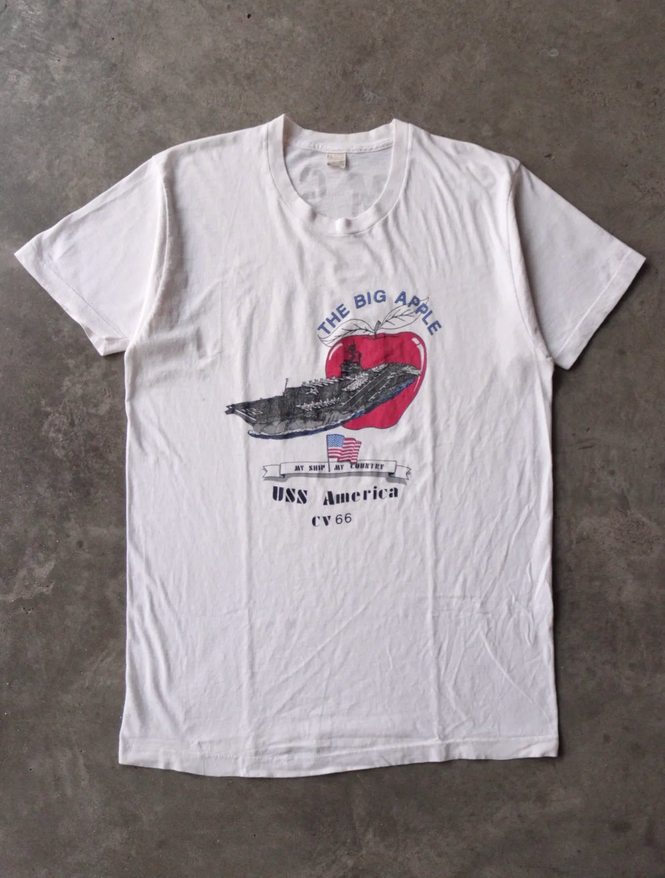 1970S THE BIG APPLE USS TEE