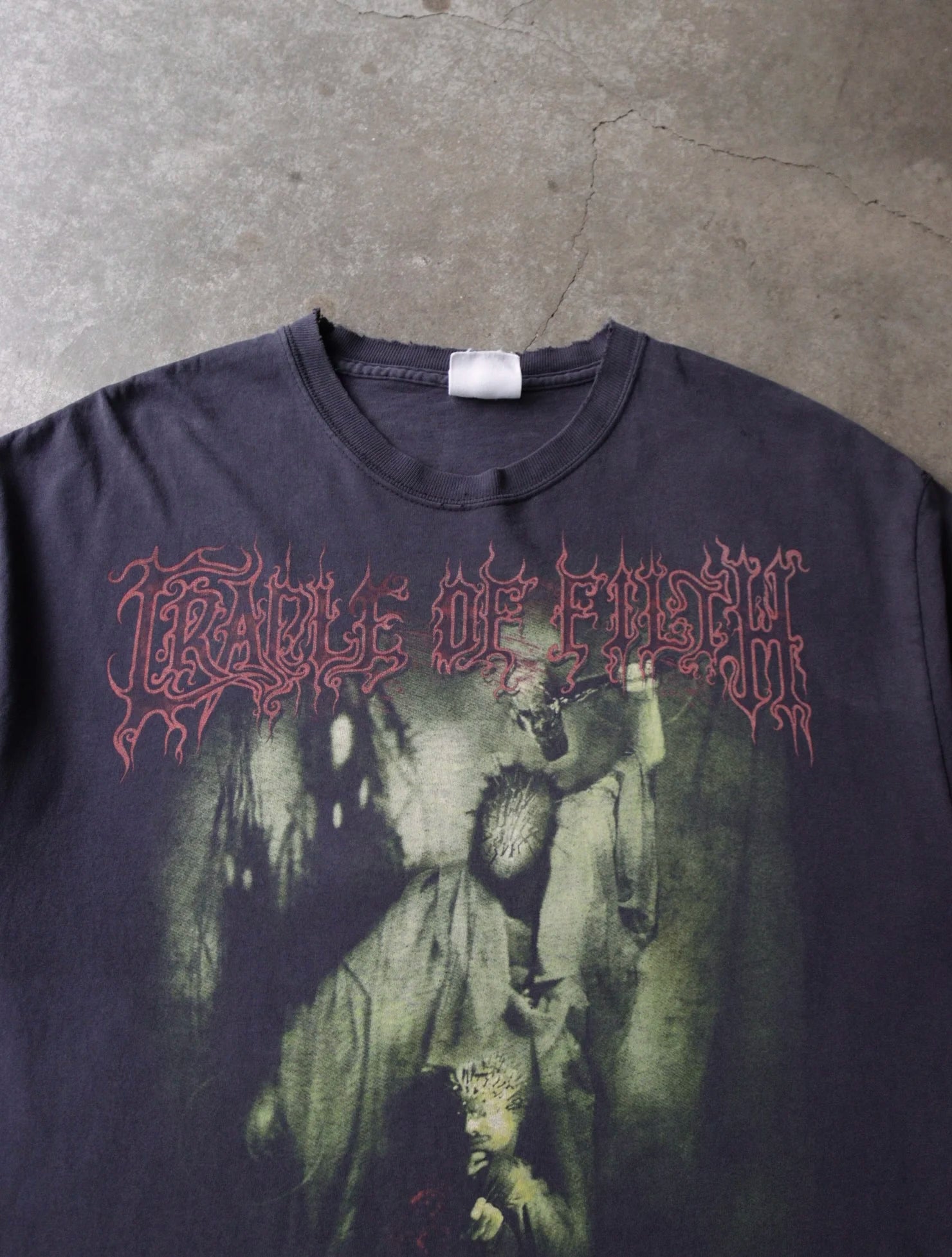 2000S FADED CRADLE OF FILFTH BAND TEE