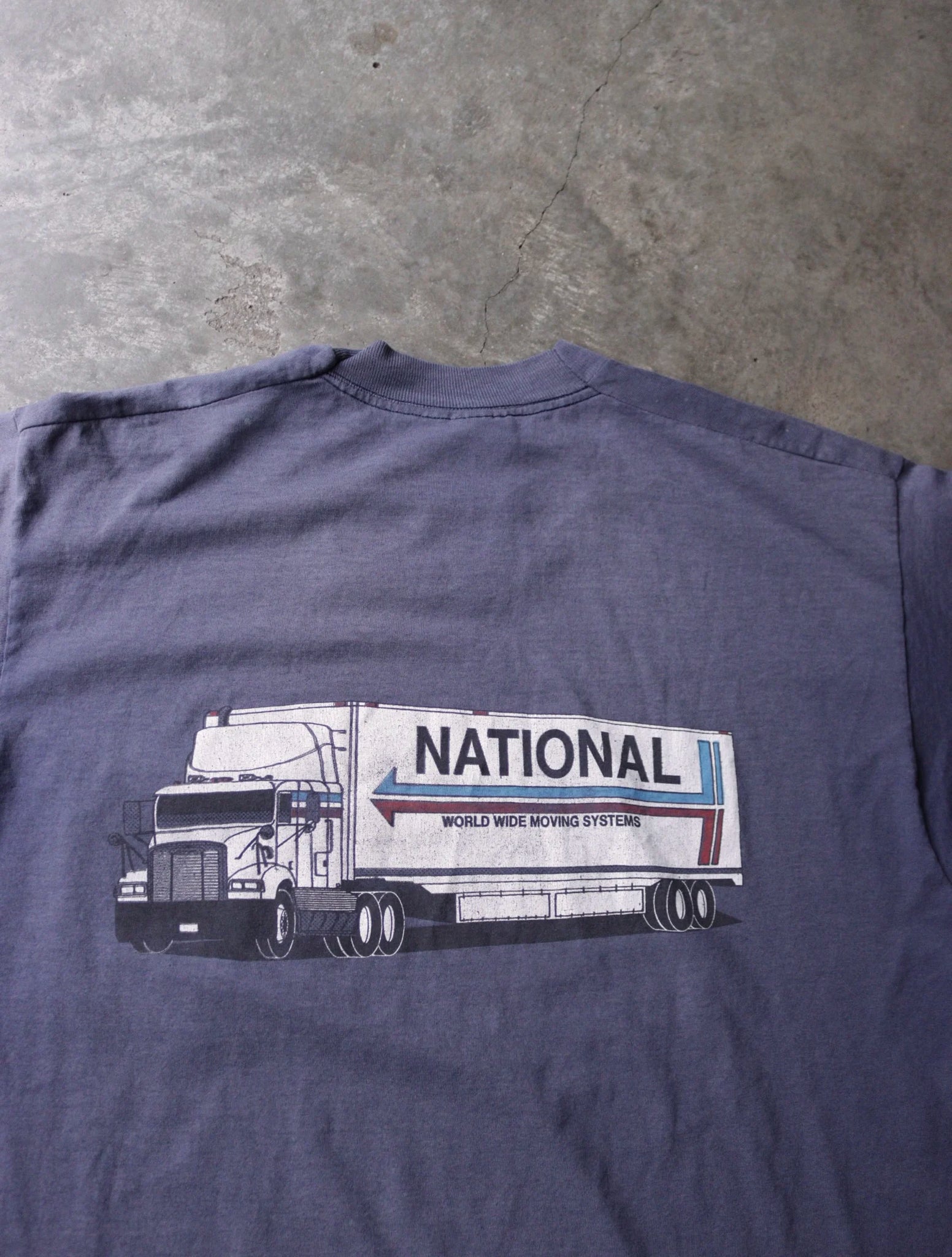 2000S FADED NATIONAL VN LINES POCKET TEE