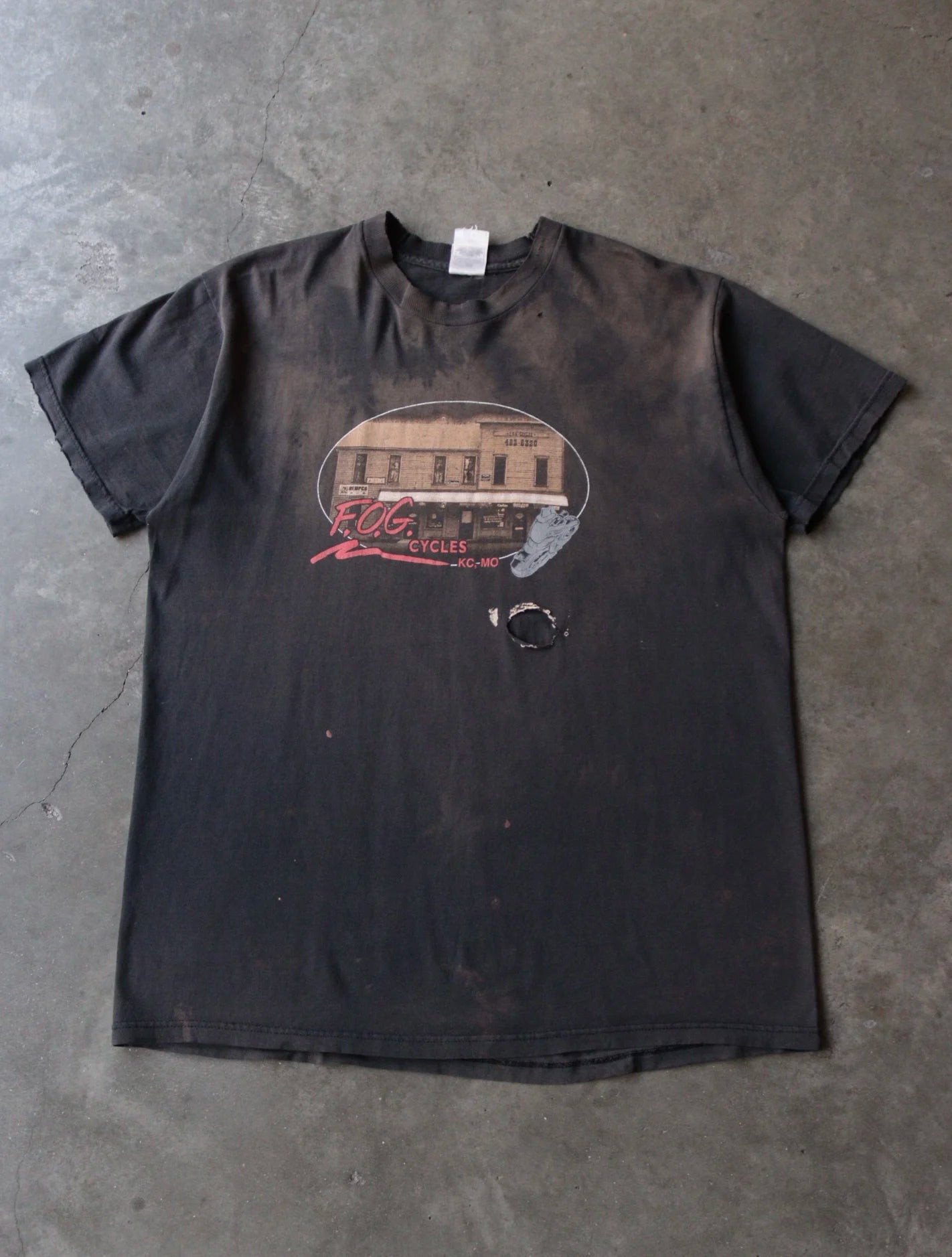 2000S FADED F.O.G. CYCLES TEE
