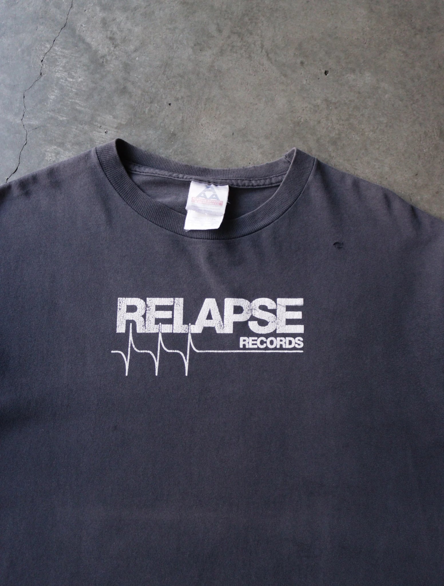 1990S FADED RELAPSE RECORDS TEE
