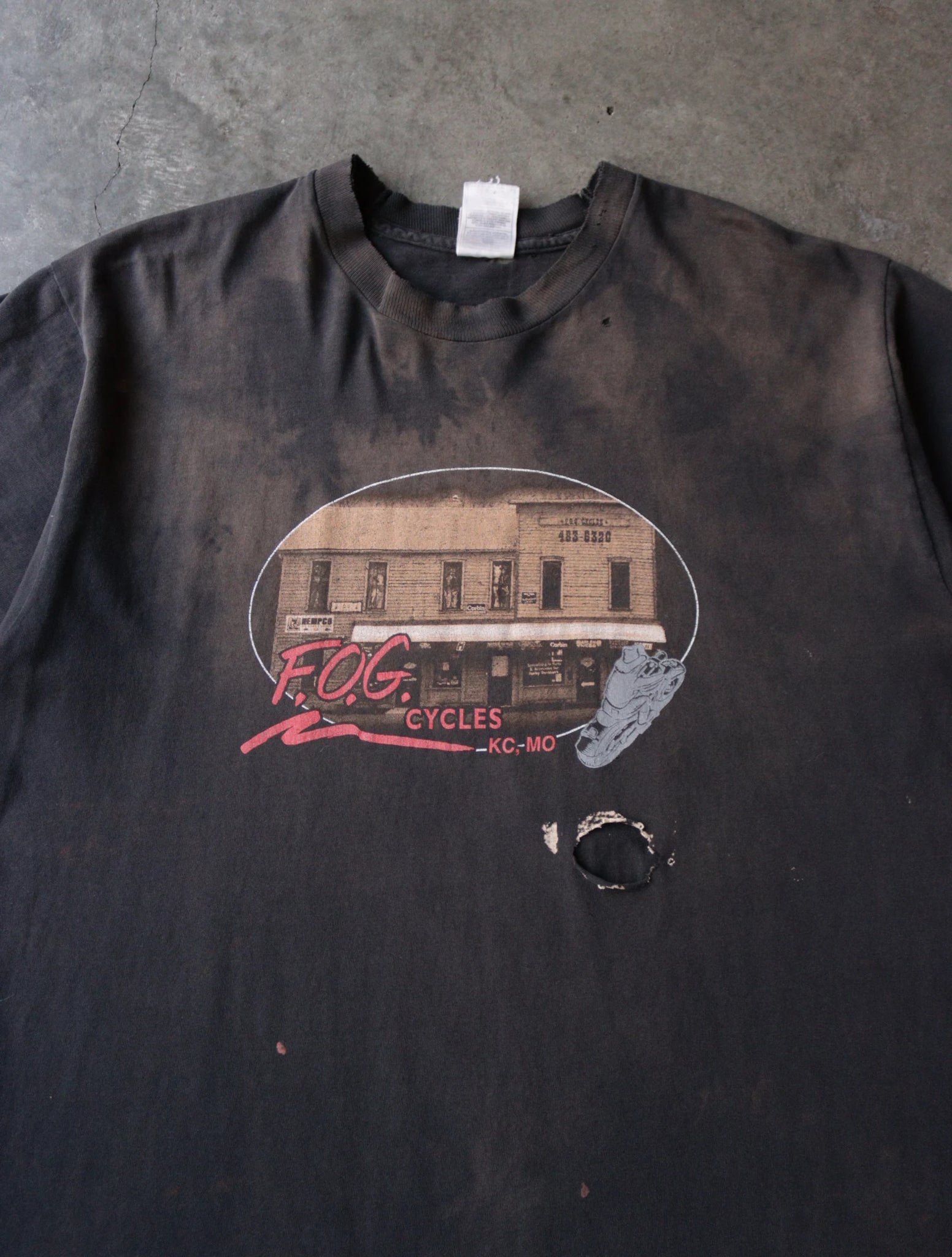 2000S FADED F.O.G. CYCLES TEE