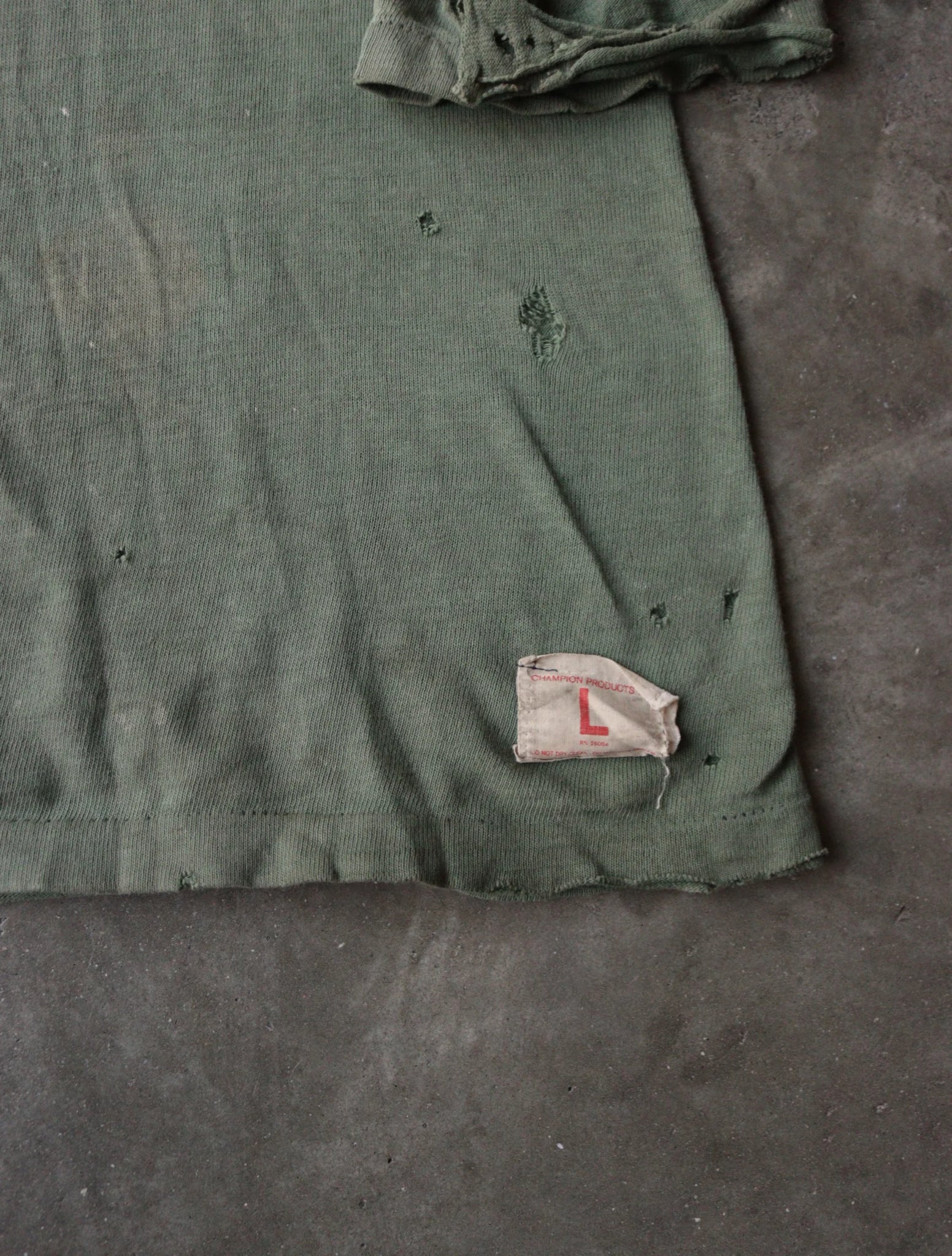 1960S FADED CARROLL DISTRESSED JERSEY