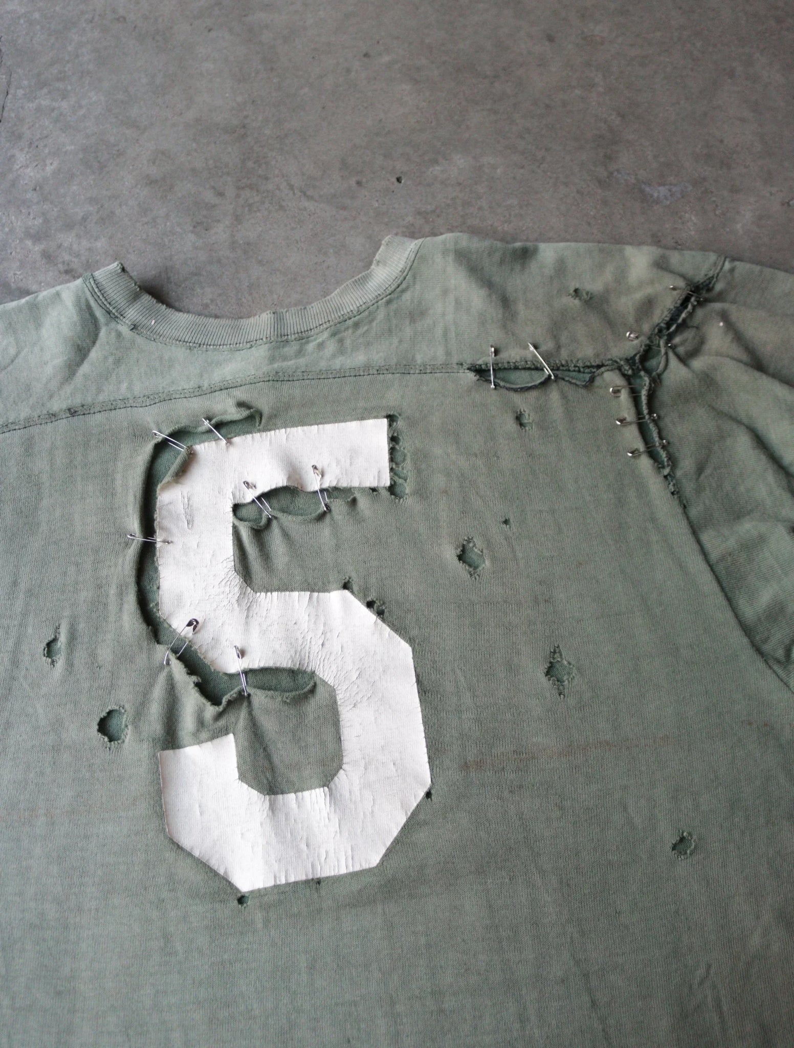 1960S FADED CARROLL DISTRESSED JERSEY