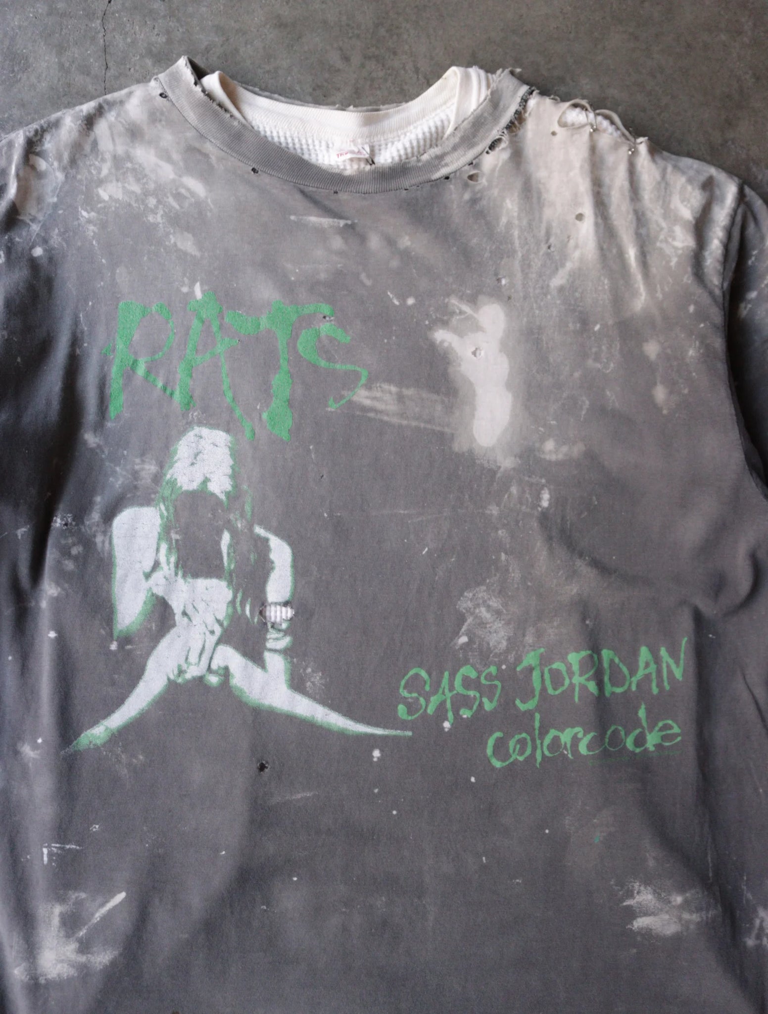 1980S RATS TEE + THERMAL SHIRT