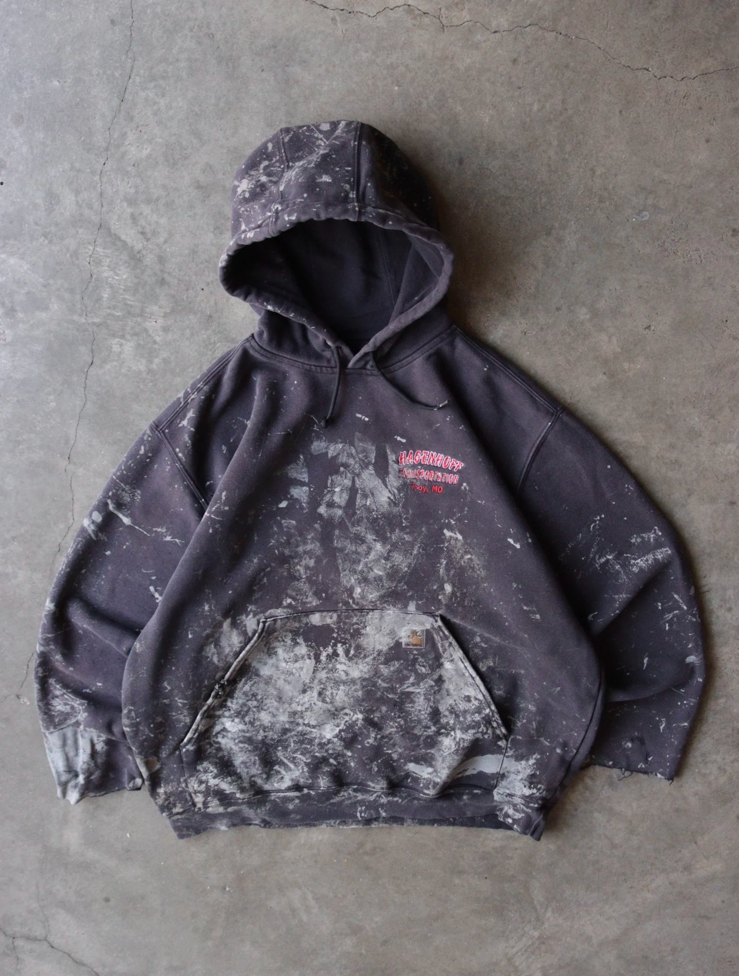 2000S CARHARTT PAINTER HOODED SWEATSHIRT