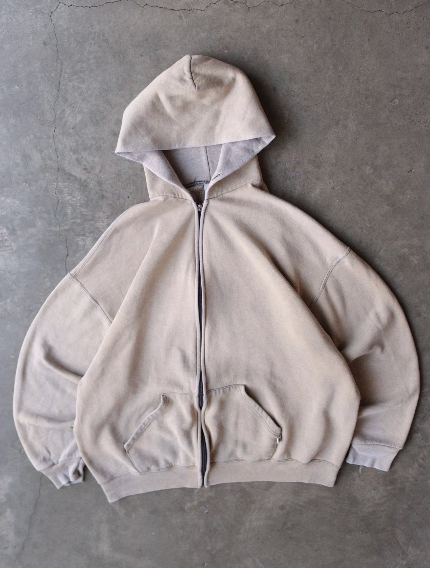 1990S FADED RUSSELL HOODED SWEATSHIRT
