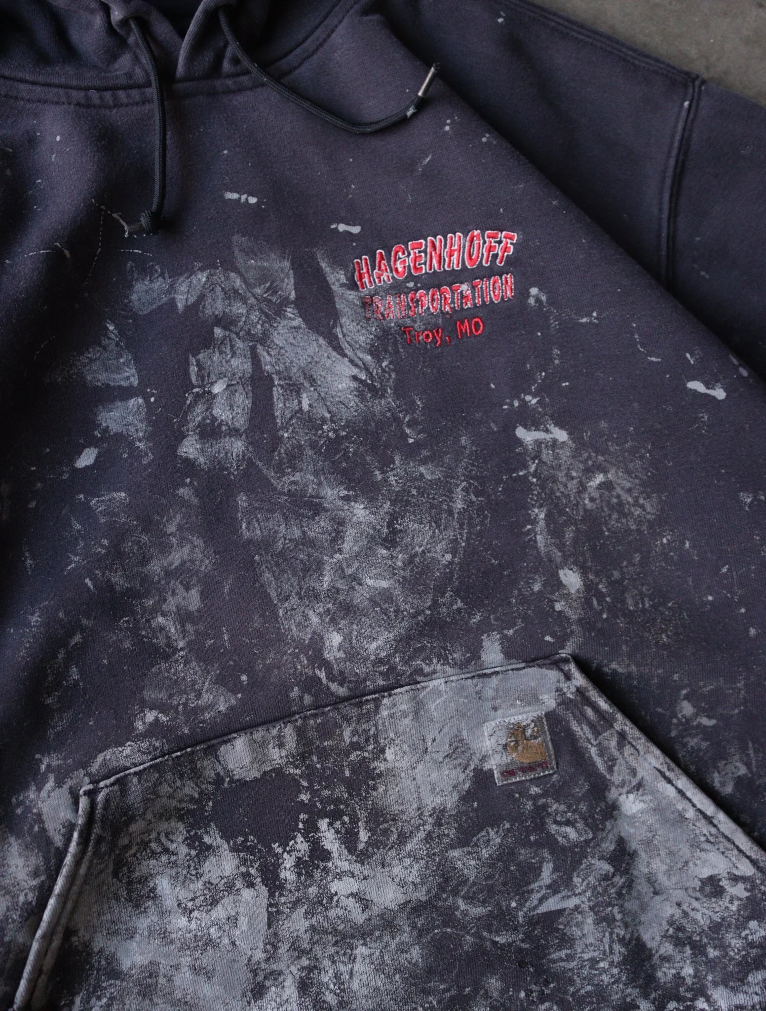 2000S CARHARTT PAINTER HOODED SWEATSHIRT