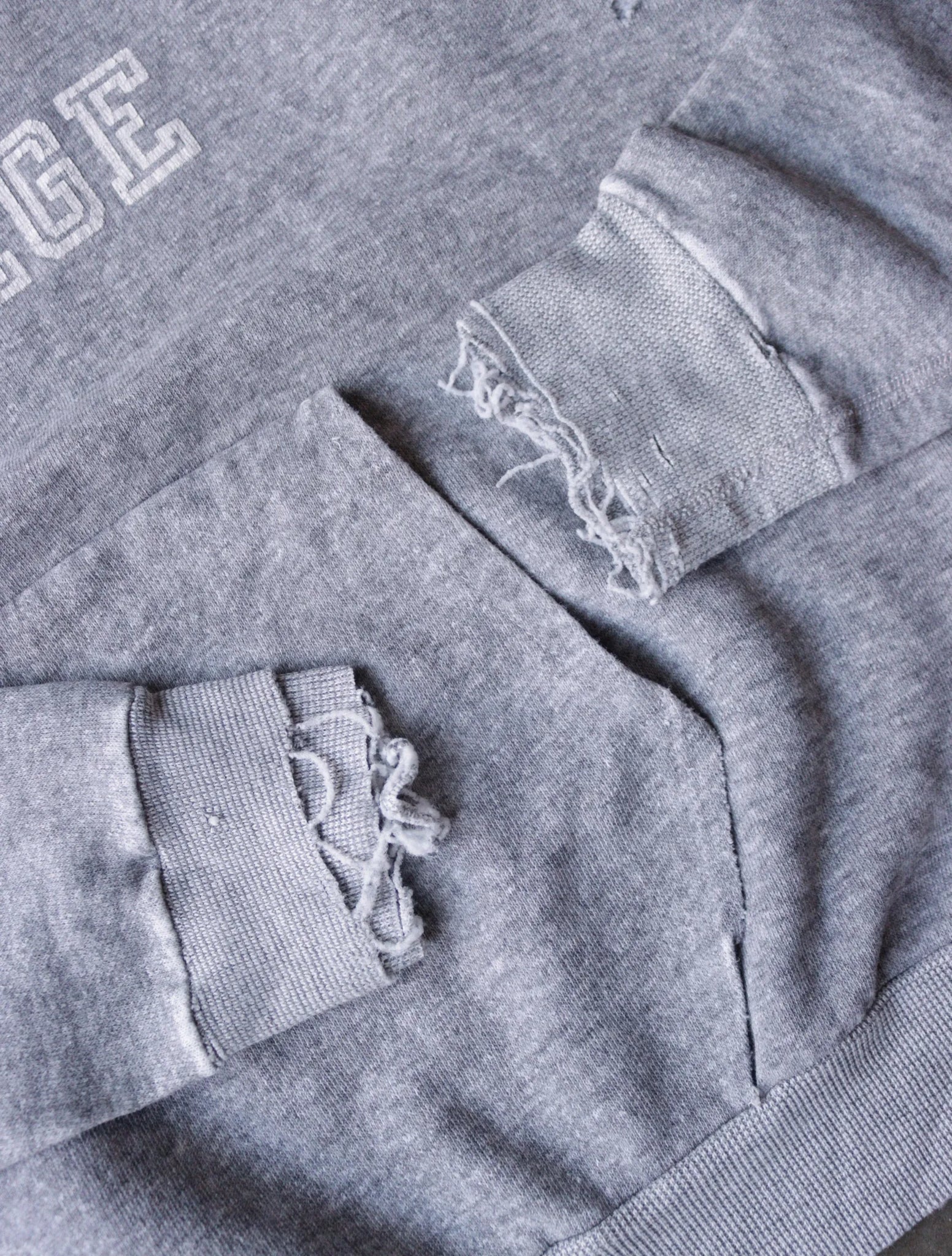 1980S SMITH COLLEGE HOODED SWEATSHIRT
