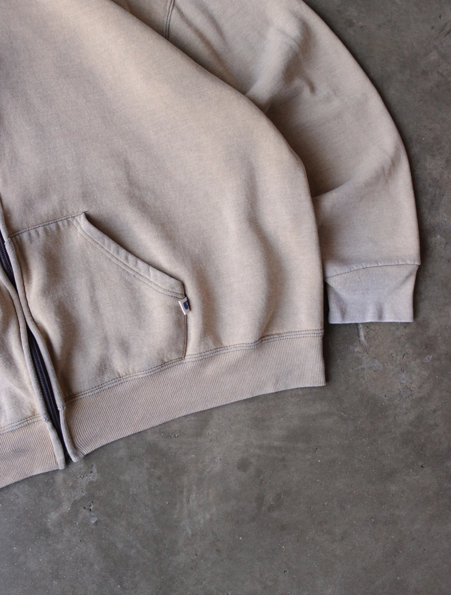 1990S FADED RUSSELL HOODED SWEATSHIRT