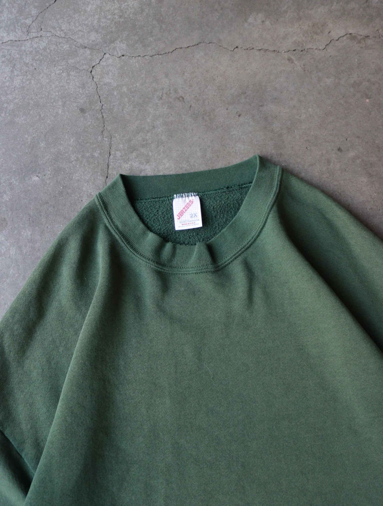 1990S FADED GREEN SWEATSHIRT