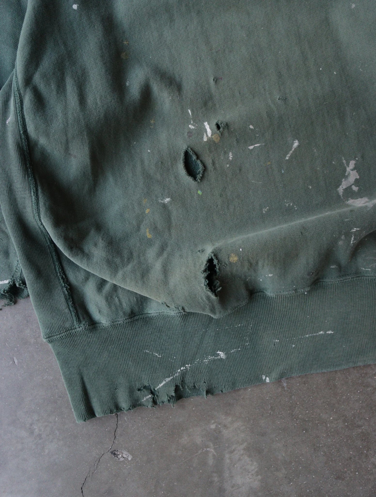 1980S FADED GREEN DARTMOUTH SWEATSHIRT
