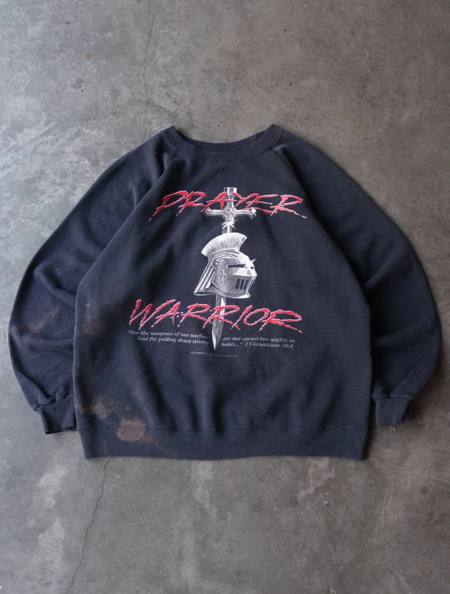 1980S PRAYER SWEATSHIRT
