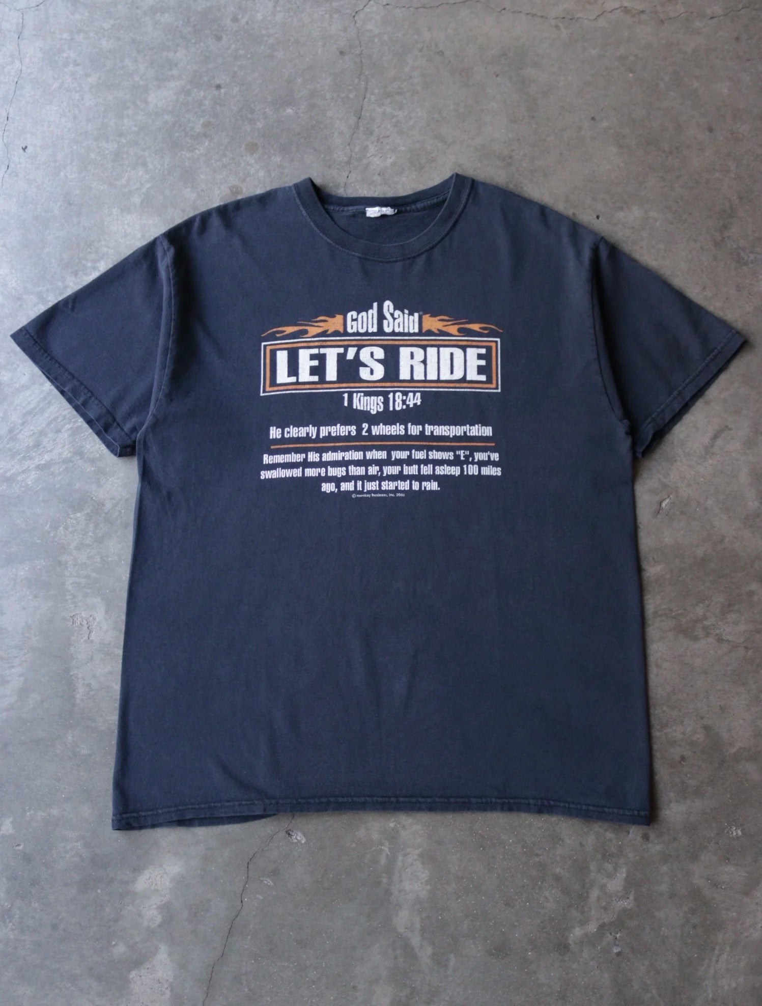 2000S LETS RIDE TEE