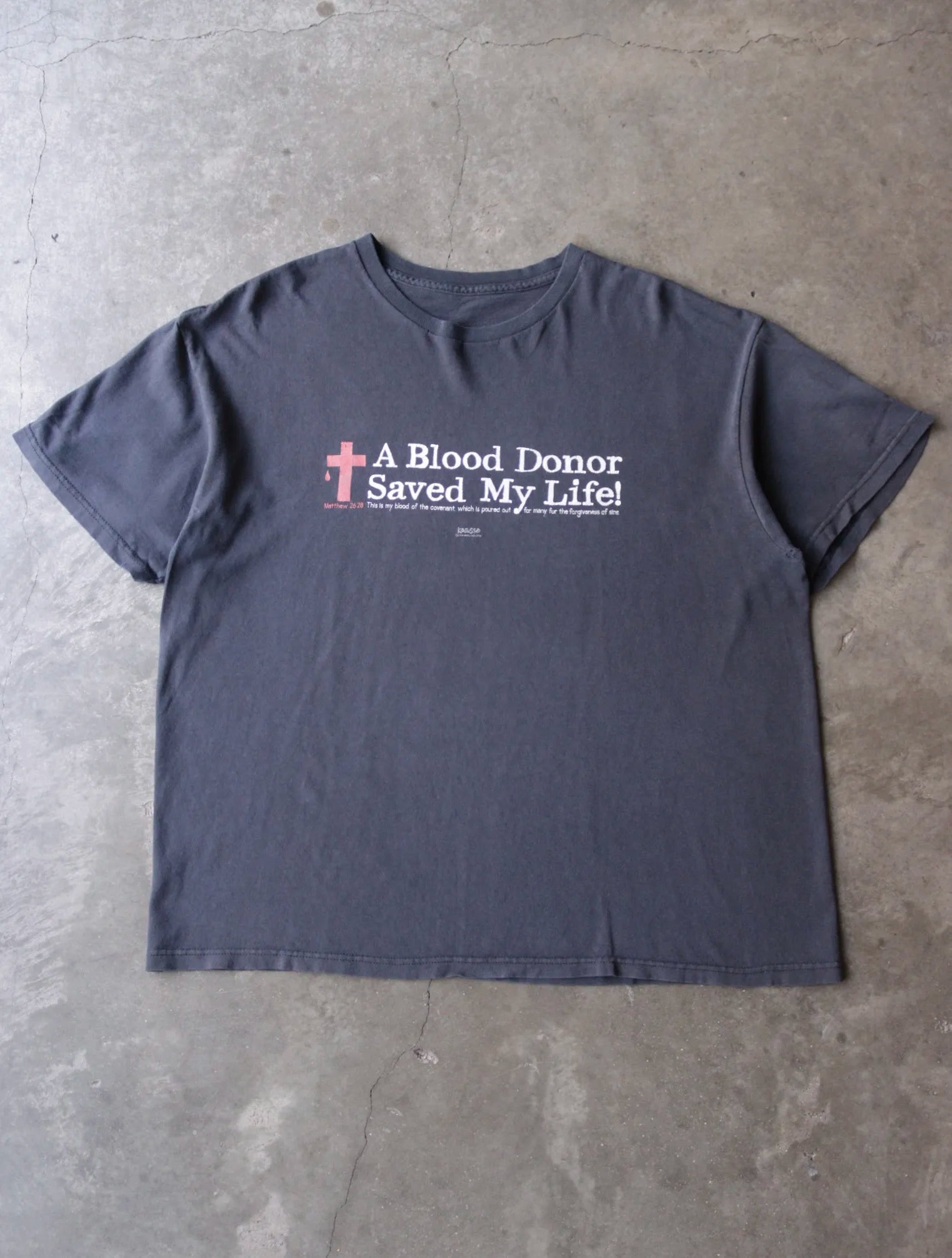 2000S BLOOD DONOR TEE
