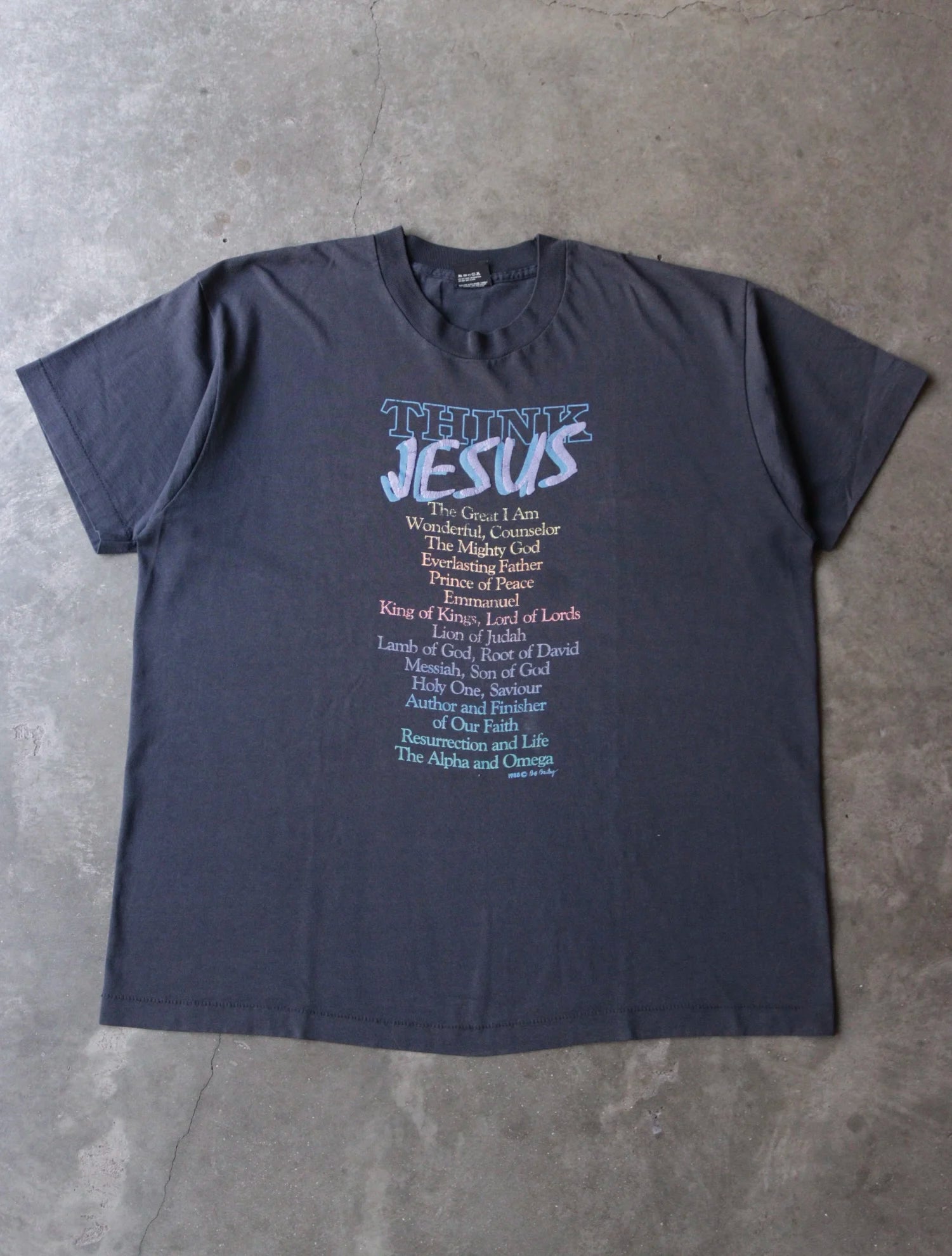 1980S THINK JESUS TEE