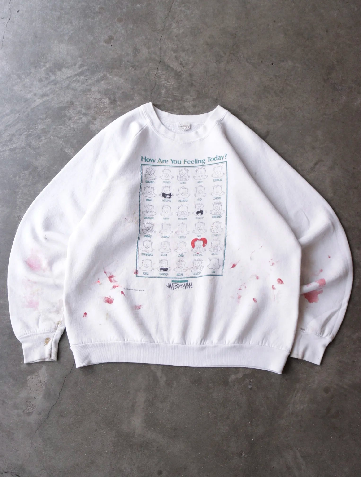 1990S HOW ARE YOU FEELING SWEATSHIRT