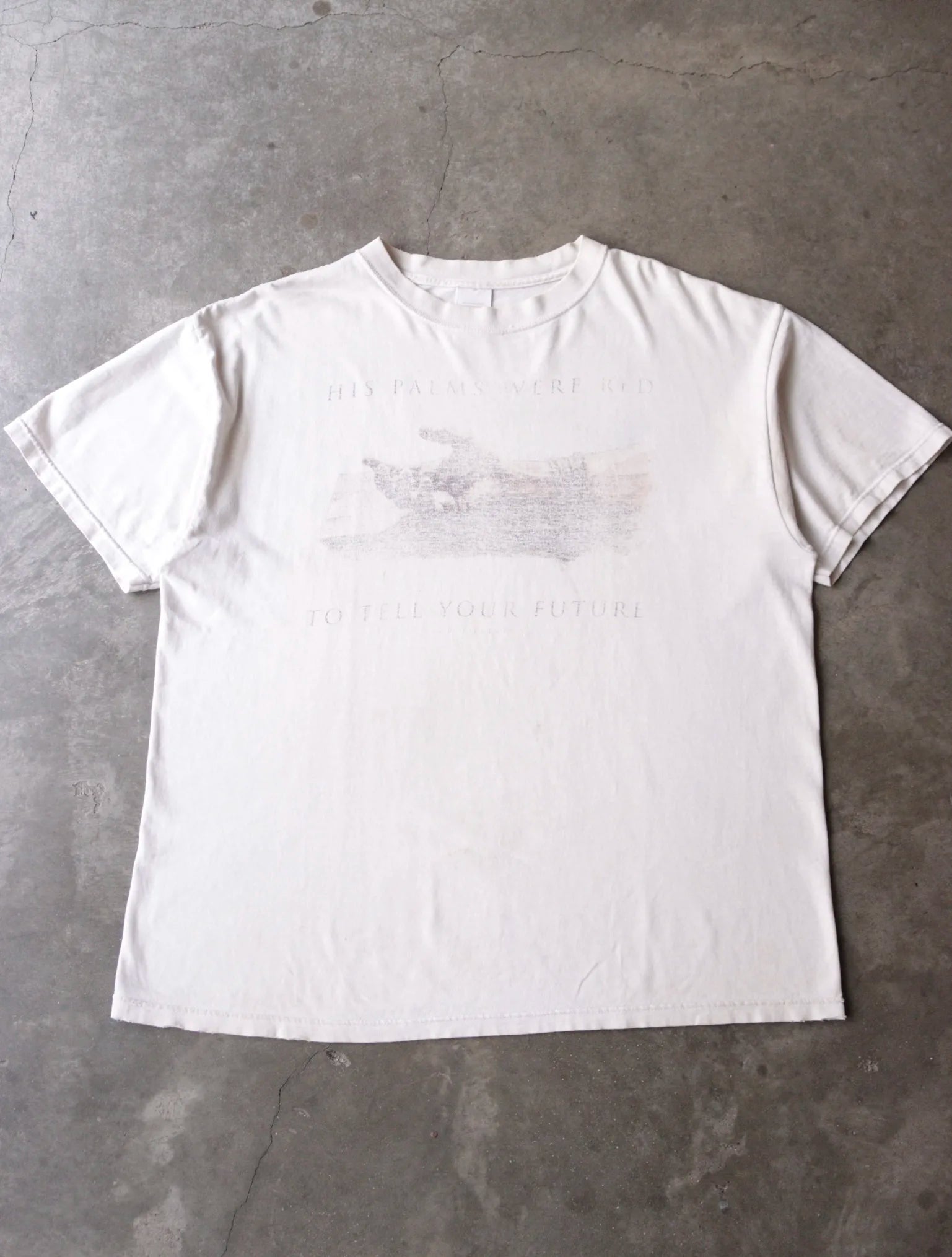 2000S HIS PALMS WERE RED TEE