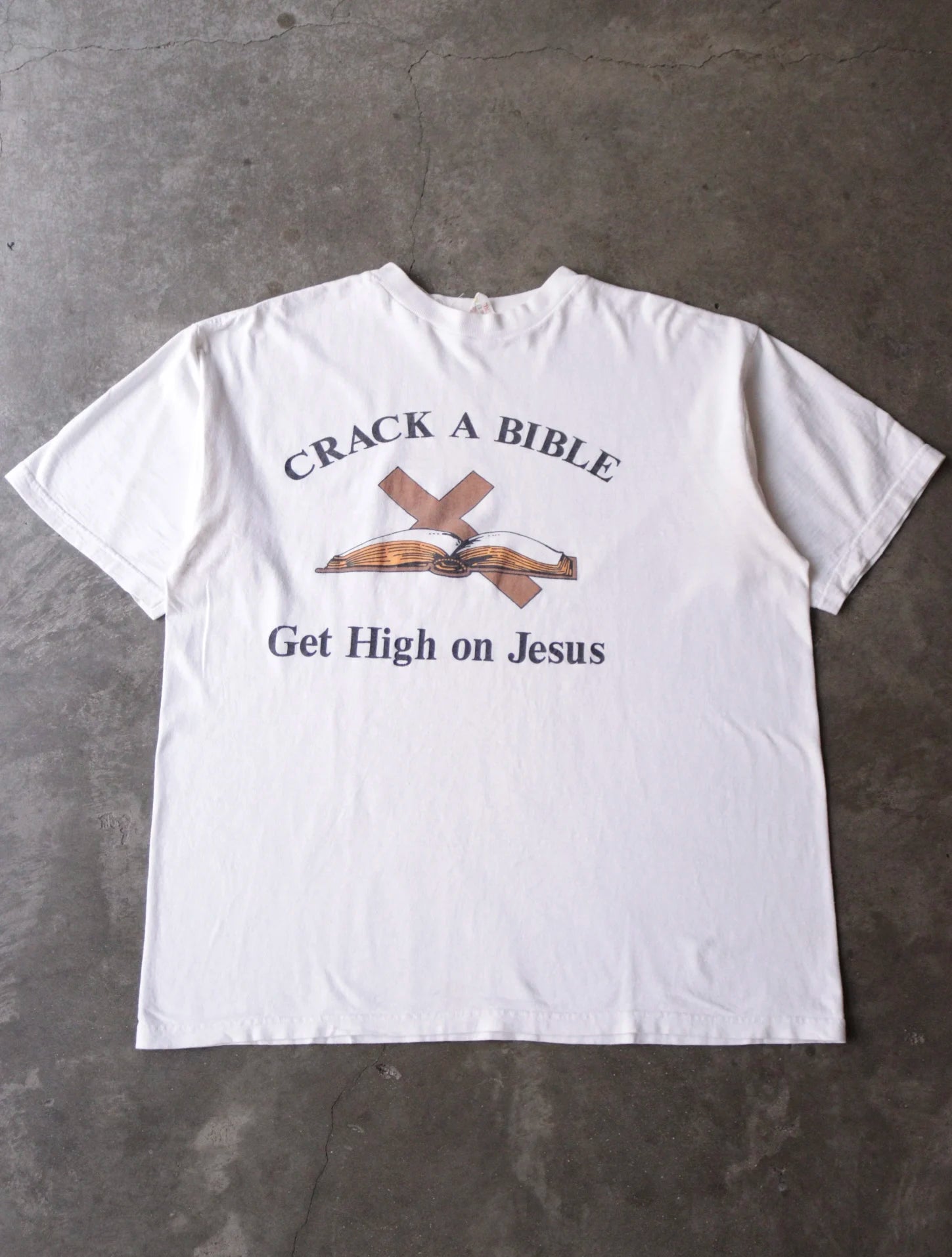 1990S CRACK A BIBLE TEE