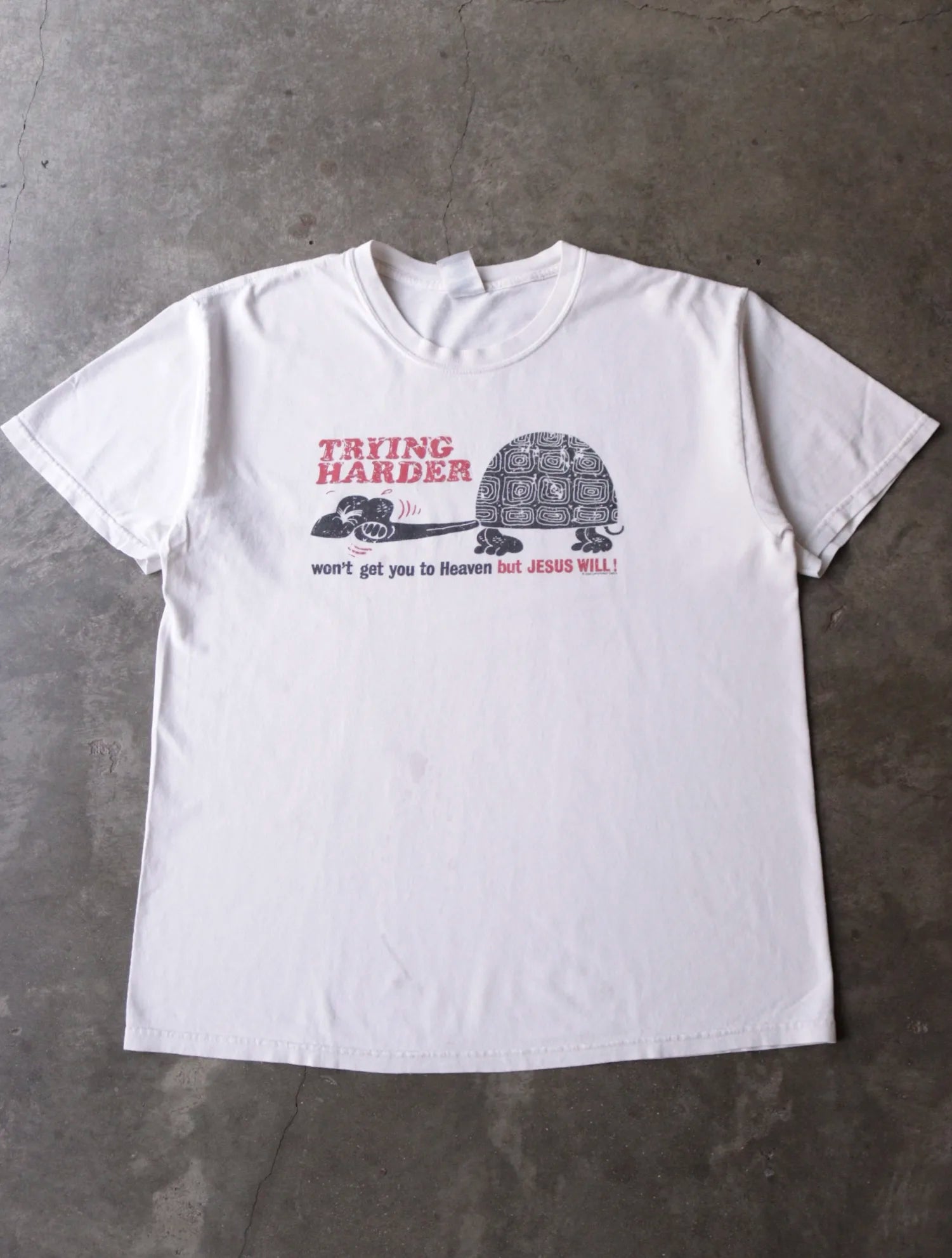 2000S TRYING HARDER TEE