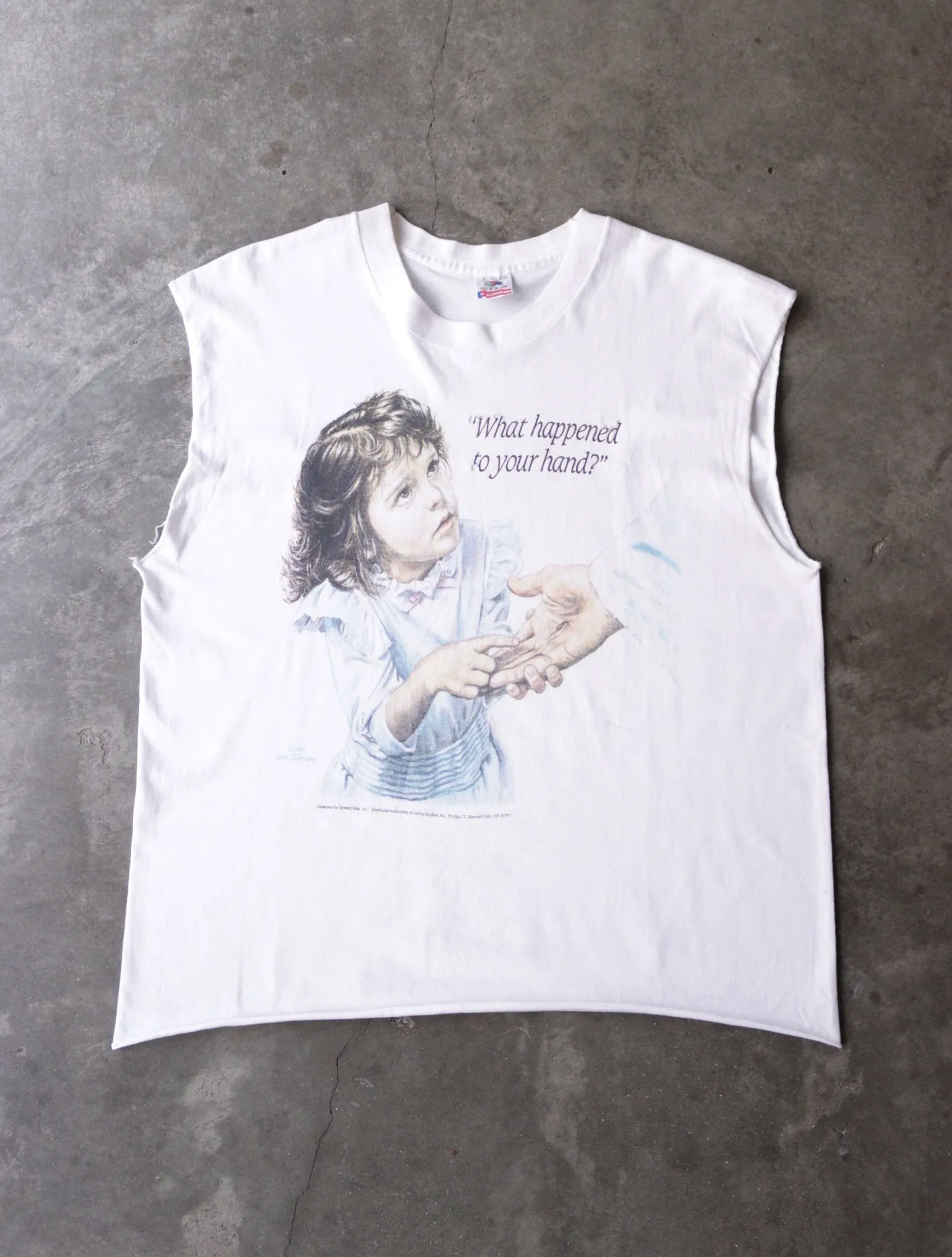1990S WHAT HAPPENED TO YOUR HAND TEE