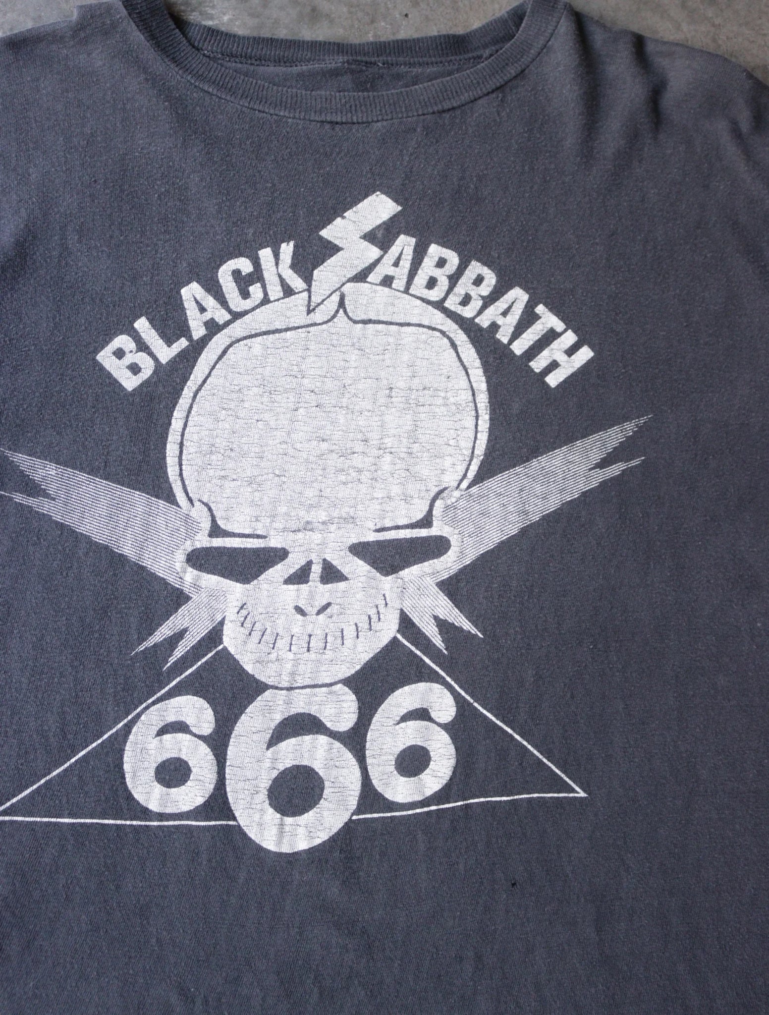 1970S BLACK SABBATH BAND TEE