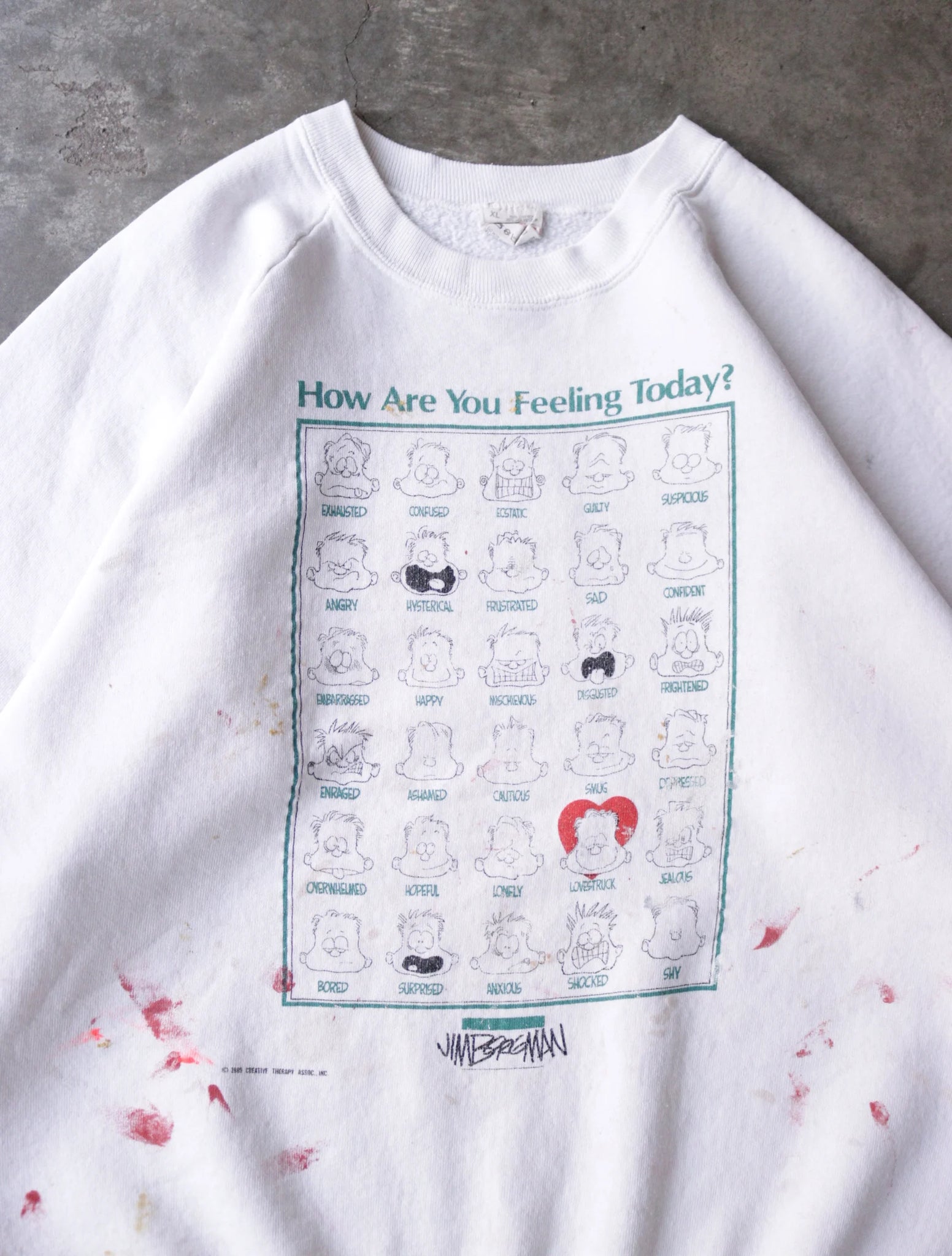 1990S HOW ARE YOU FEELING SWEATSHIRT