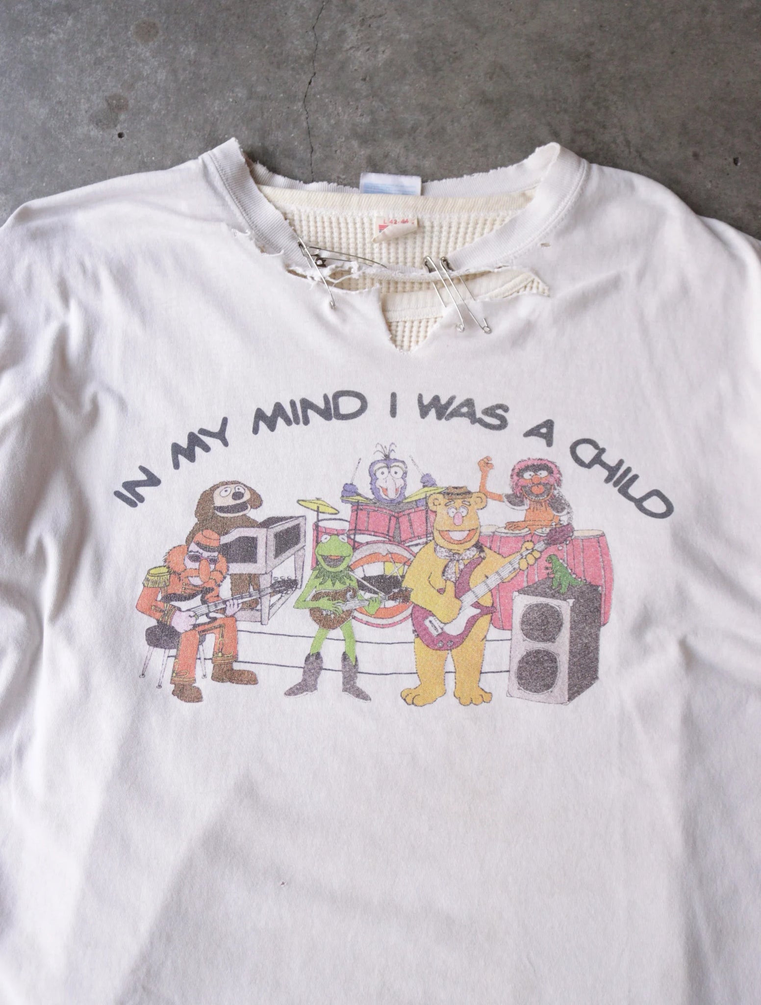 1990S MUPPETS TEE + THERMAL SHIRT