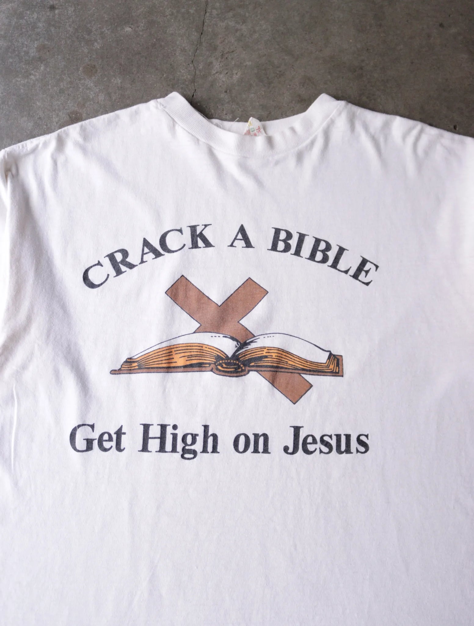 1990S CRACK A BIBLE TEE