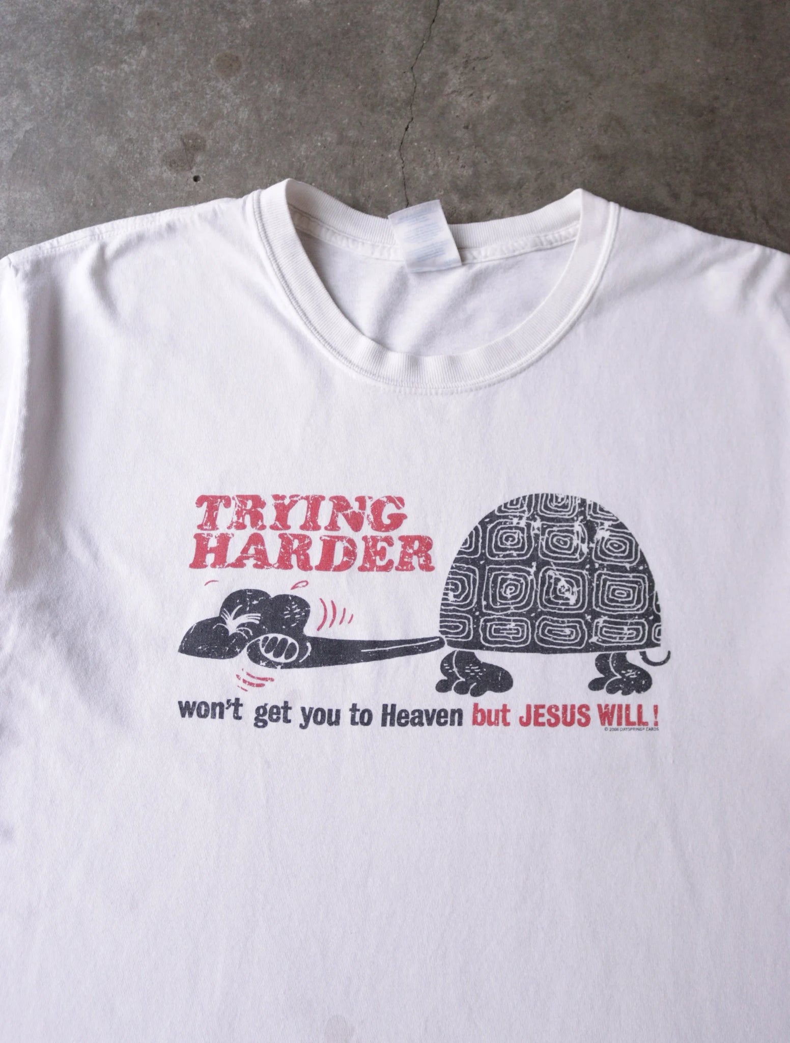 2000S TRYING HARDER TEE