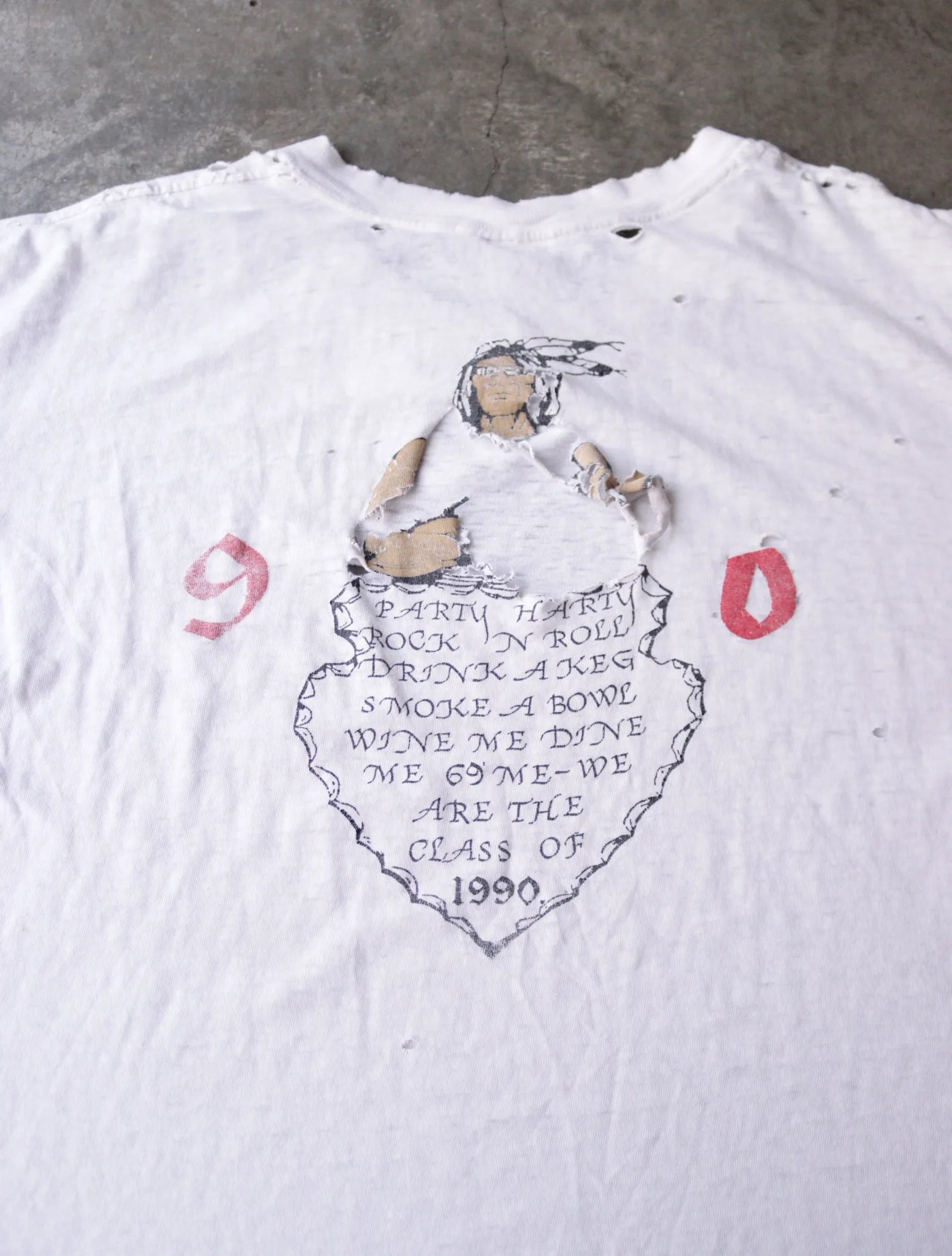 1990S SENIORS DISTRESSED TEE