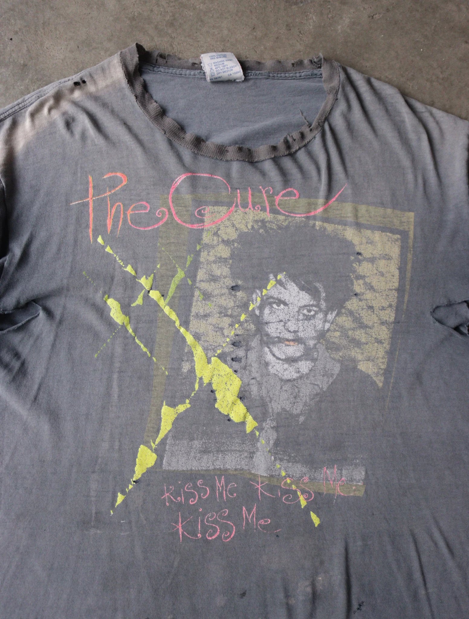 1990S THE CURE KISS ME KISS ME KIS ME TEE