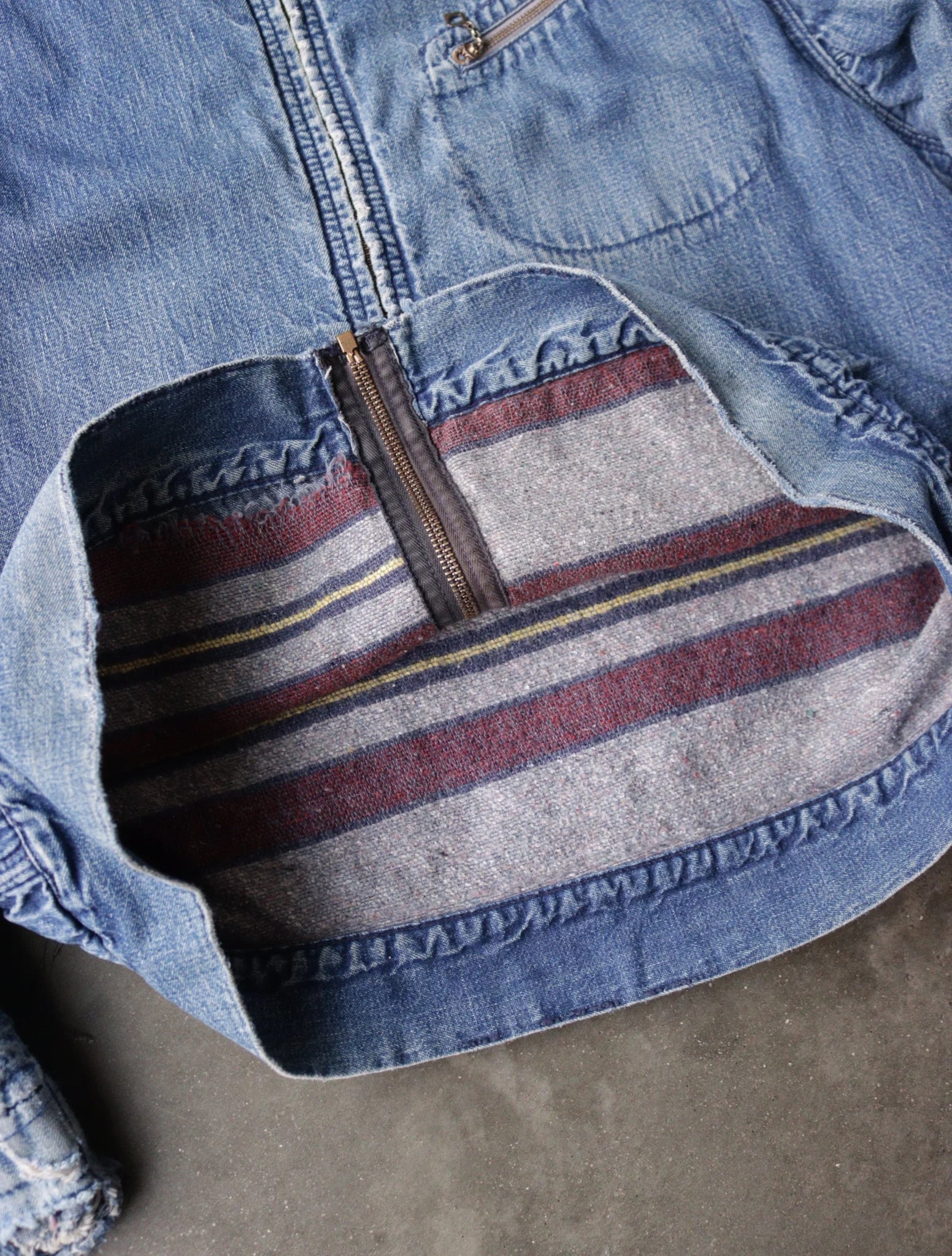 1950S HERCULES FADED DENIM JACKET