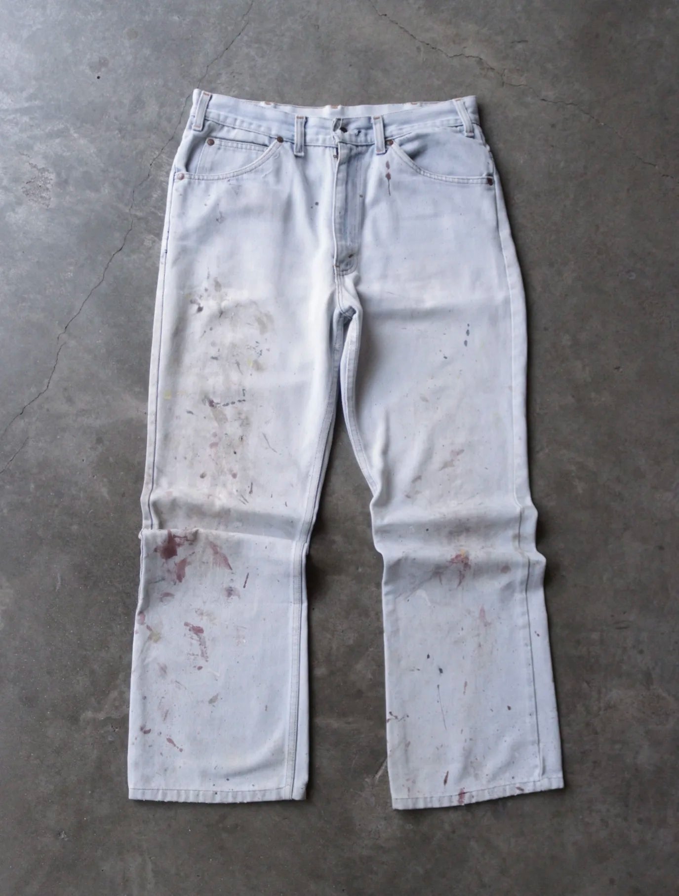 1980S FLARED DENIM PANTS