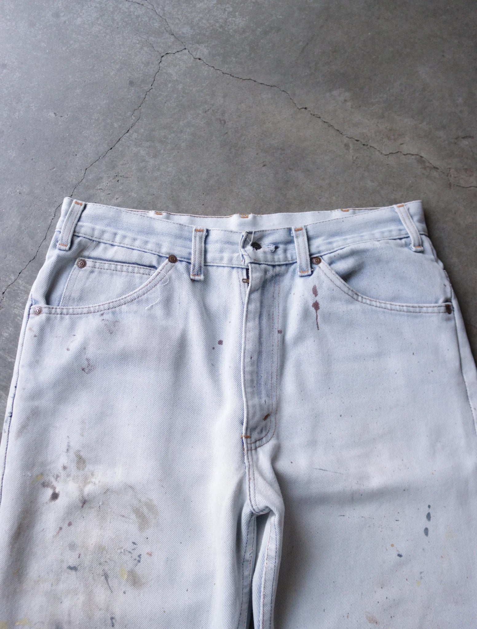 1980S FLARED DENIM PANTS