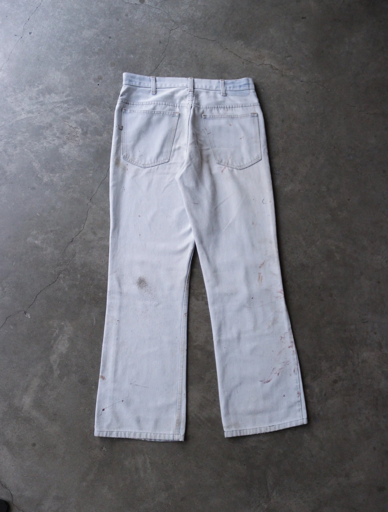 1980S FLARED DENIM PANTS