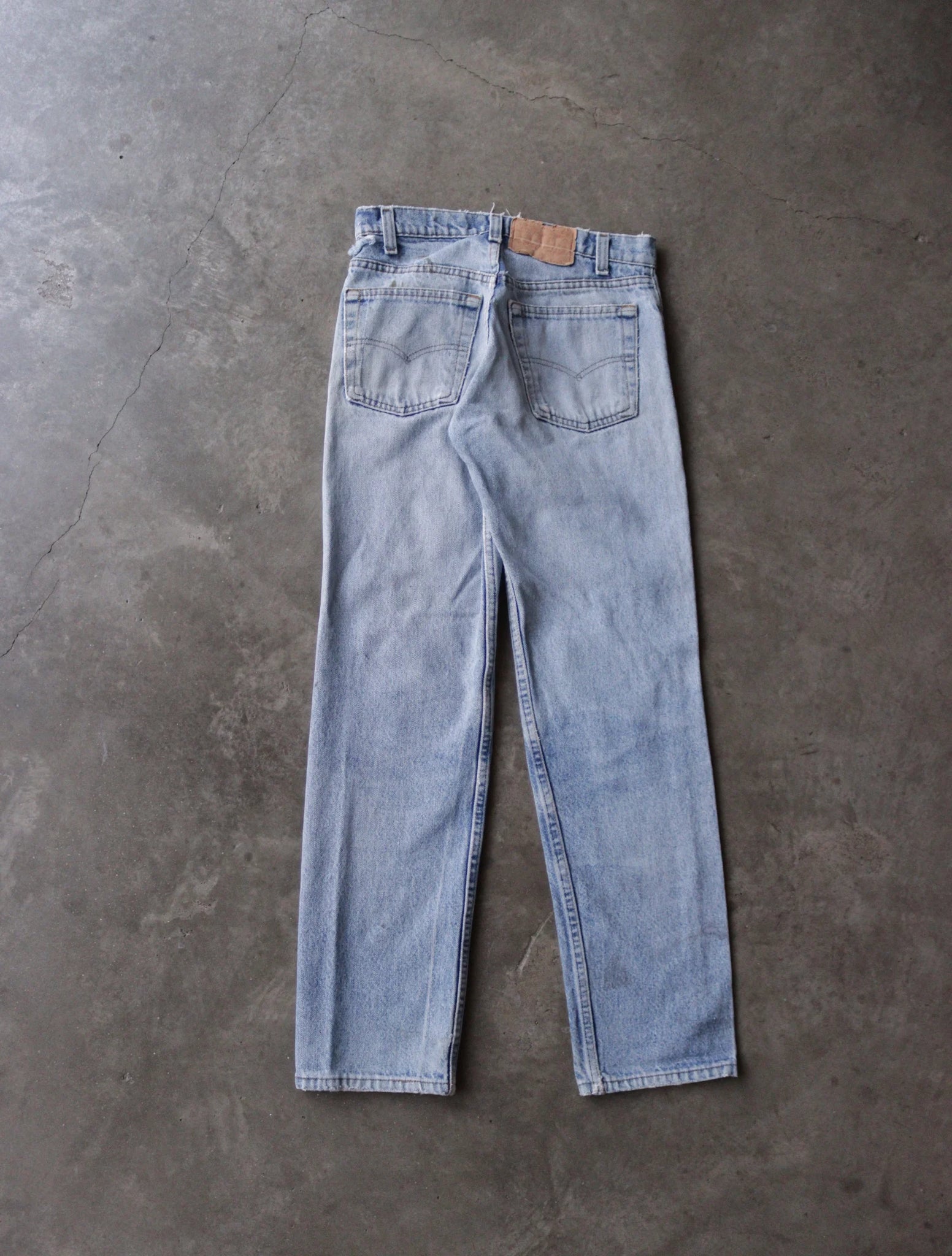 1990S DISTRESSED 505 DENIM PANTS
