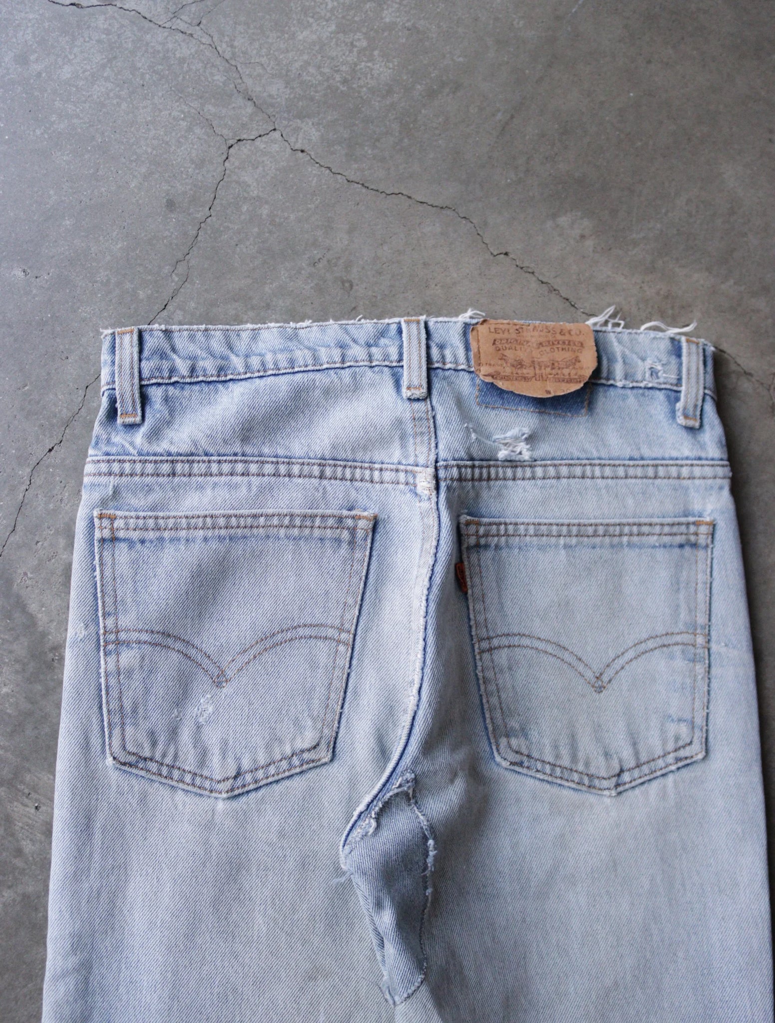 1980S LEVIS BOOTCUT DENIM PANTS