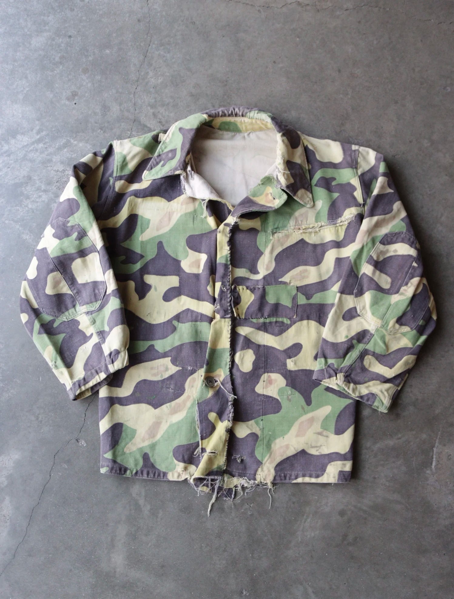1970S ARMY PATTERN CHORE JACKET