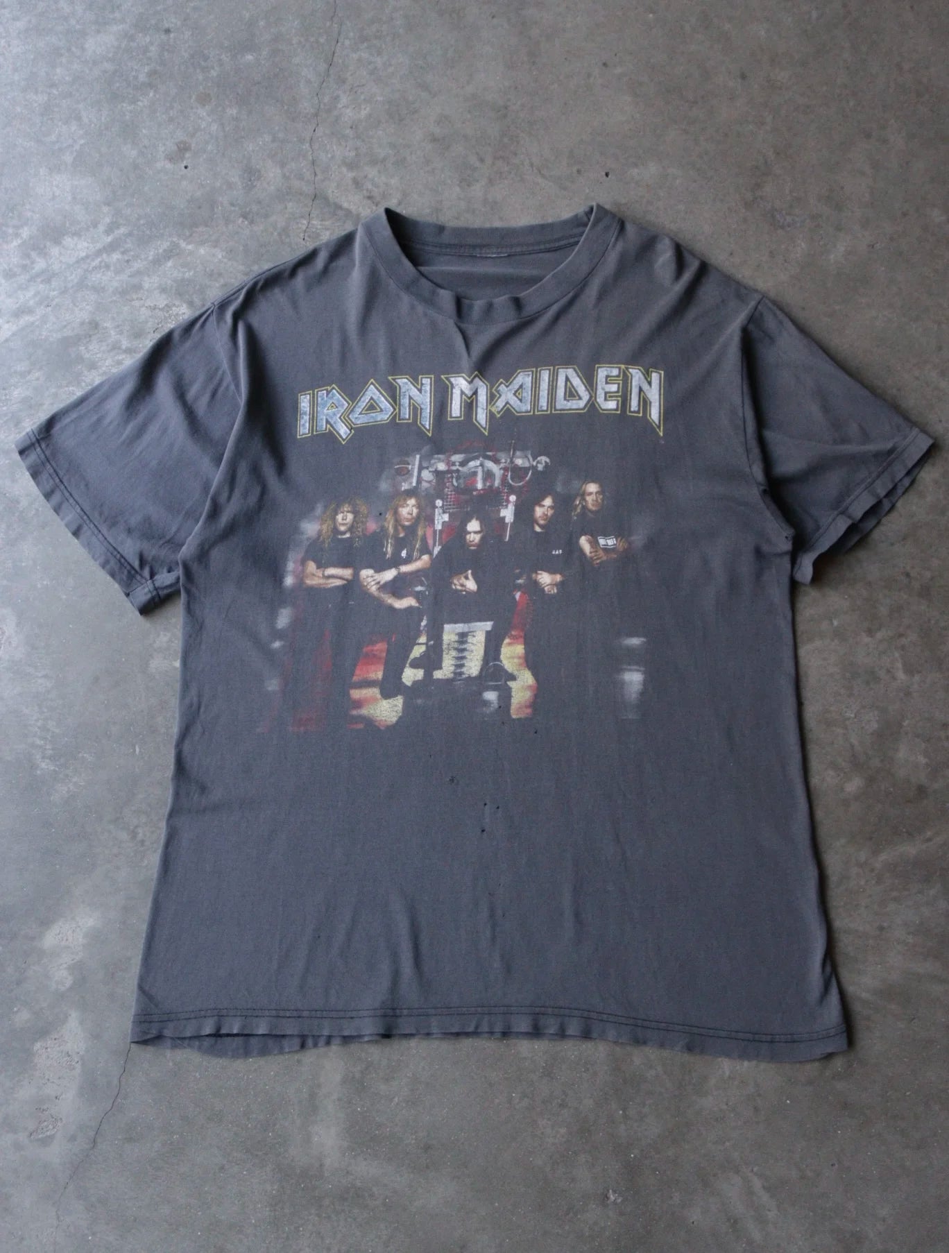 1990S FADED IRON MAIDEN TEE