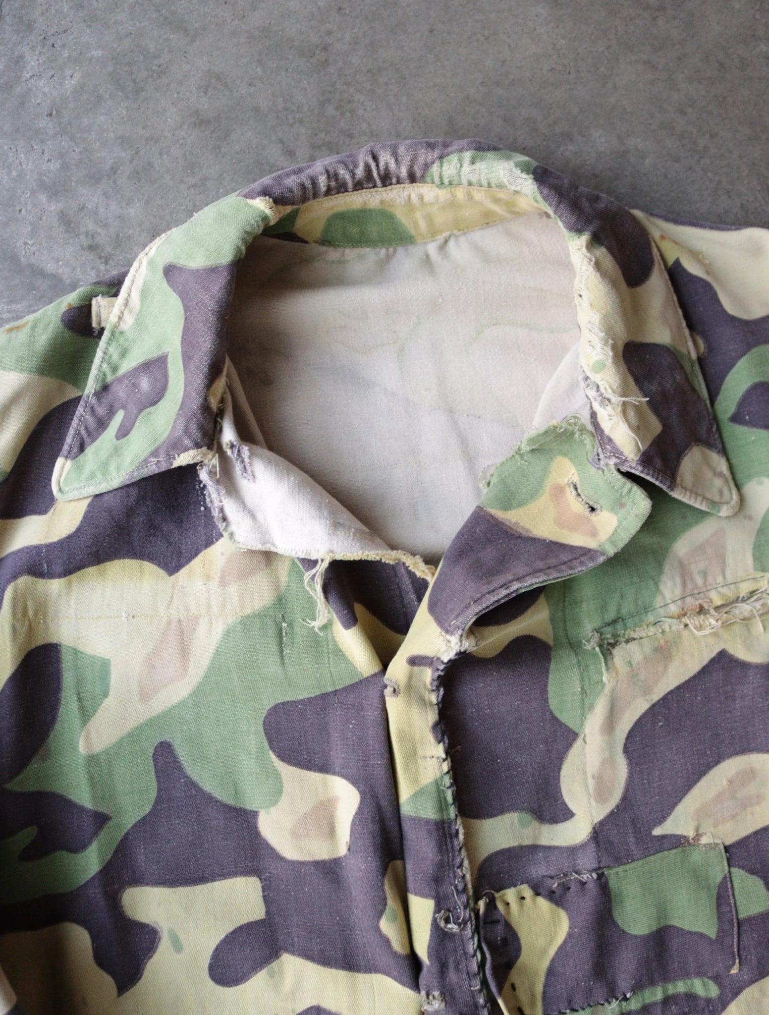 1970S ARMY PATTERN CHORE JACKET
